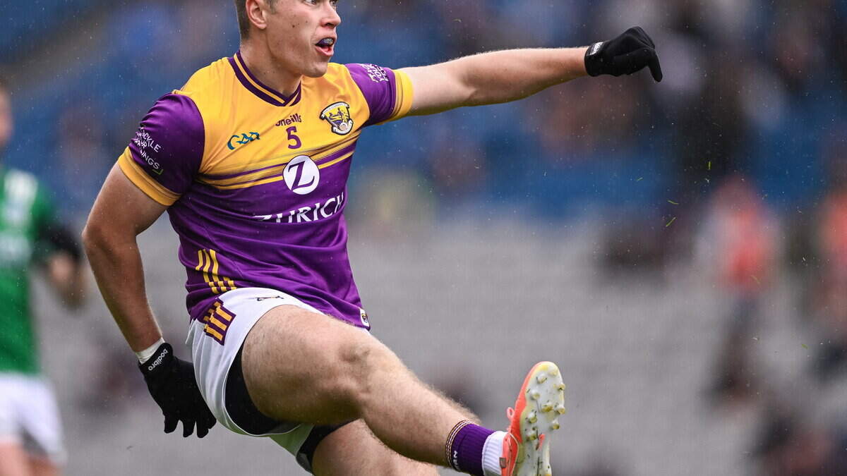 Eoin Porter the sole Wexford representative on Tailteann Cup Team of the Year