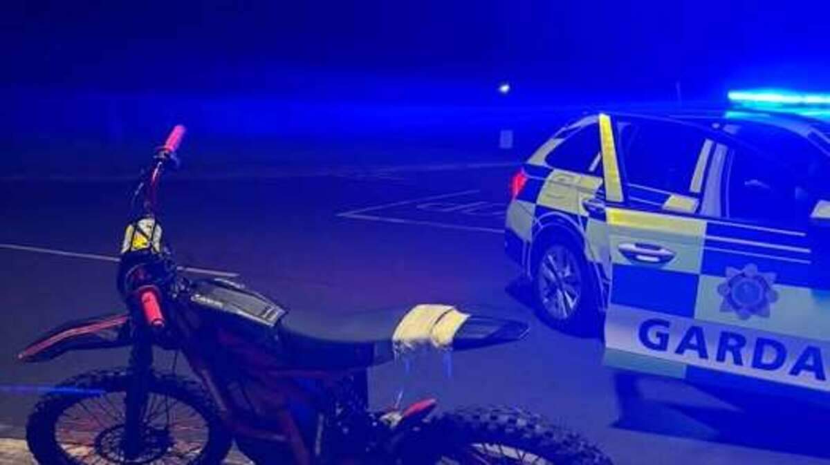 Ban on scramblers in public under Grace's Law sees gardaí catch rogue biker red-handed trailing a blaze through quiet Monaghan housing estate