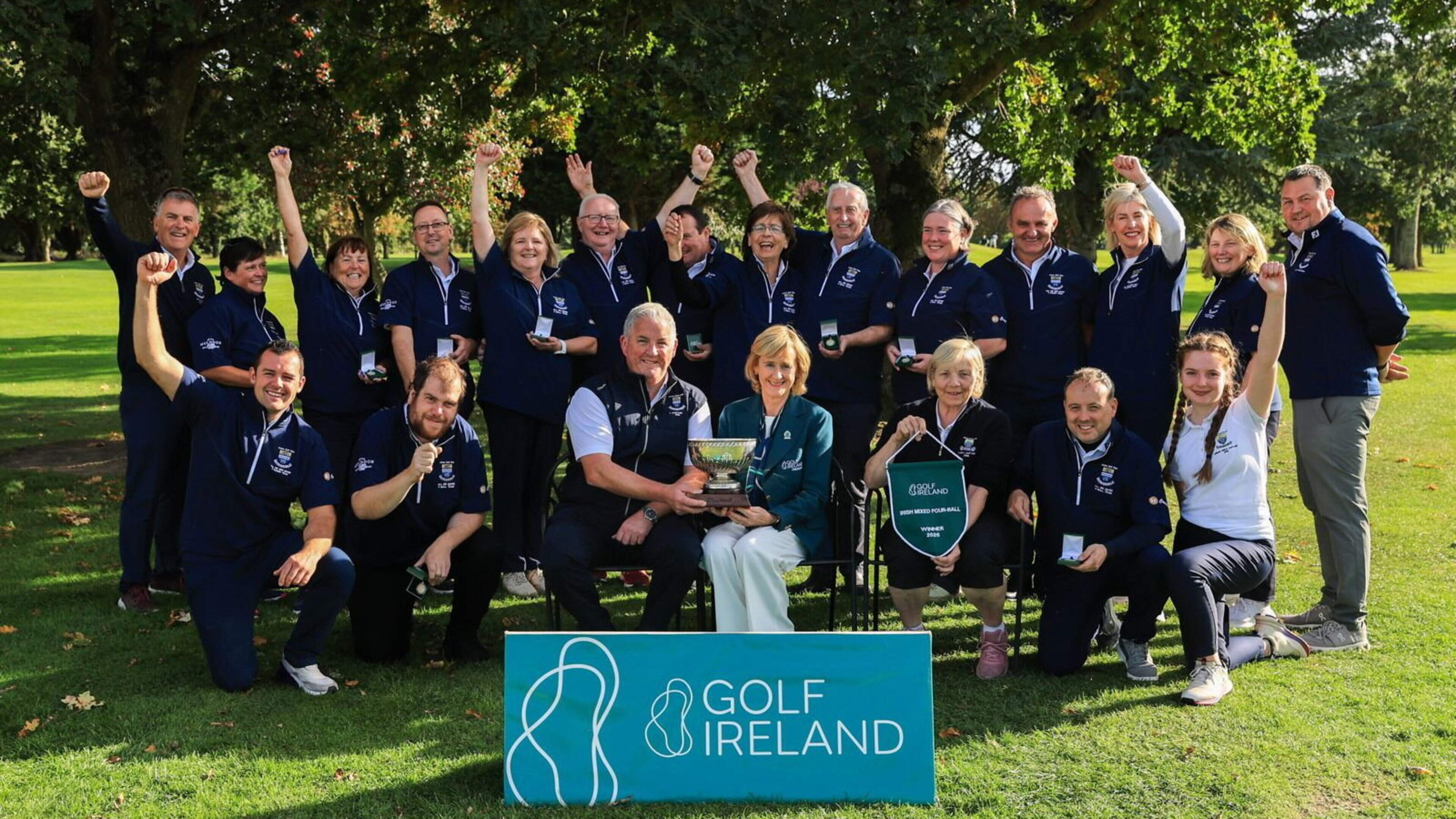 Ardee Golf Club double up to win two All-Ireland titles in Westmanstown