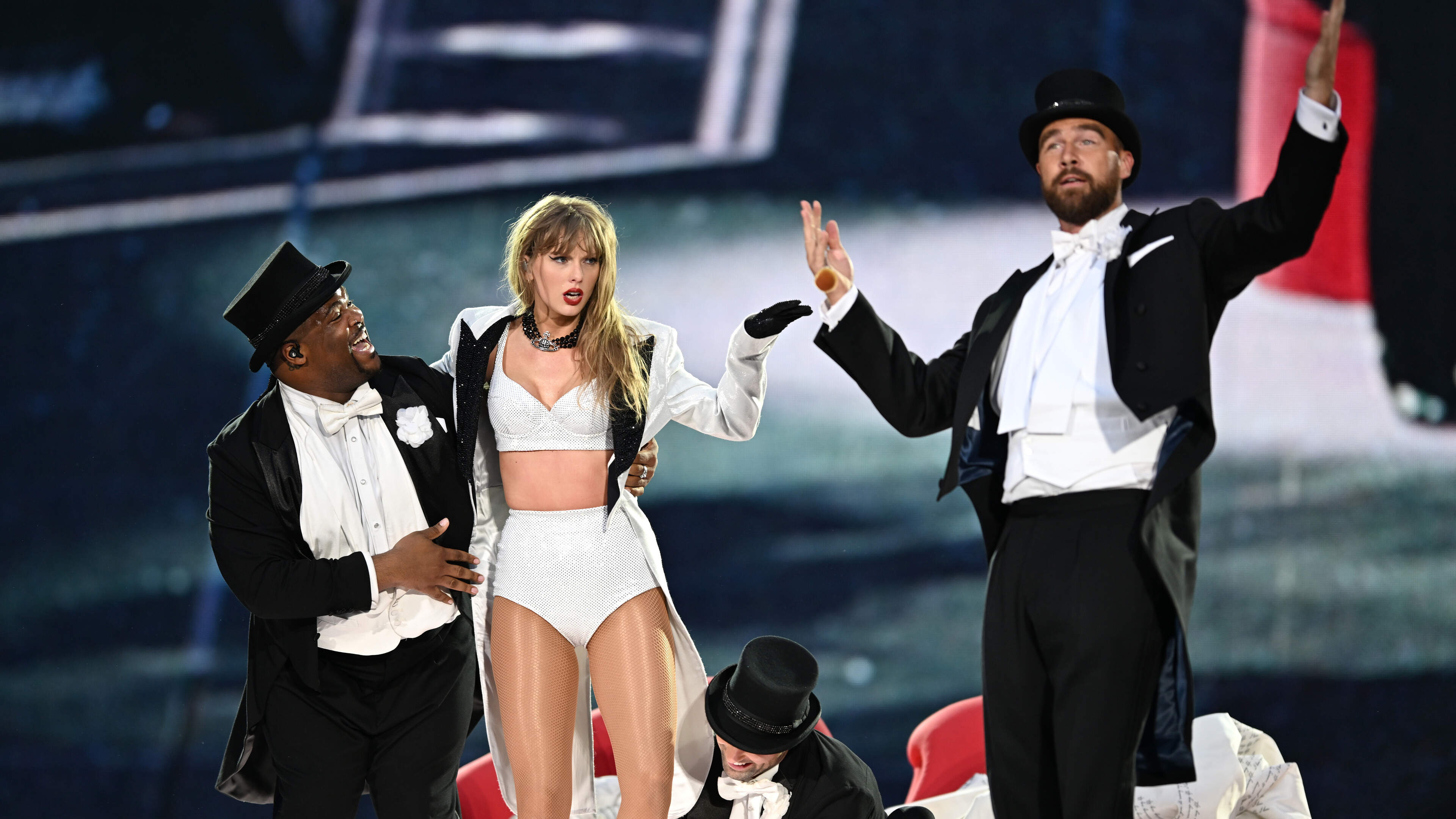 Suzanne Harrington: True love is hard to fake, so let’s set the cynicism aside for the sake of Travis and Tay Tay this weekend
