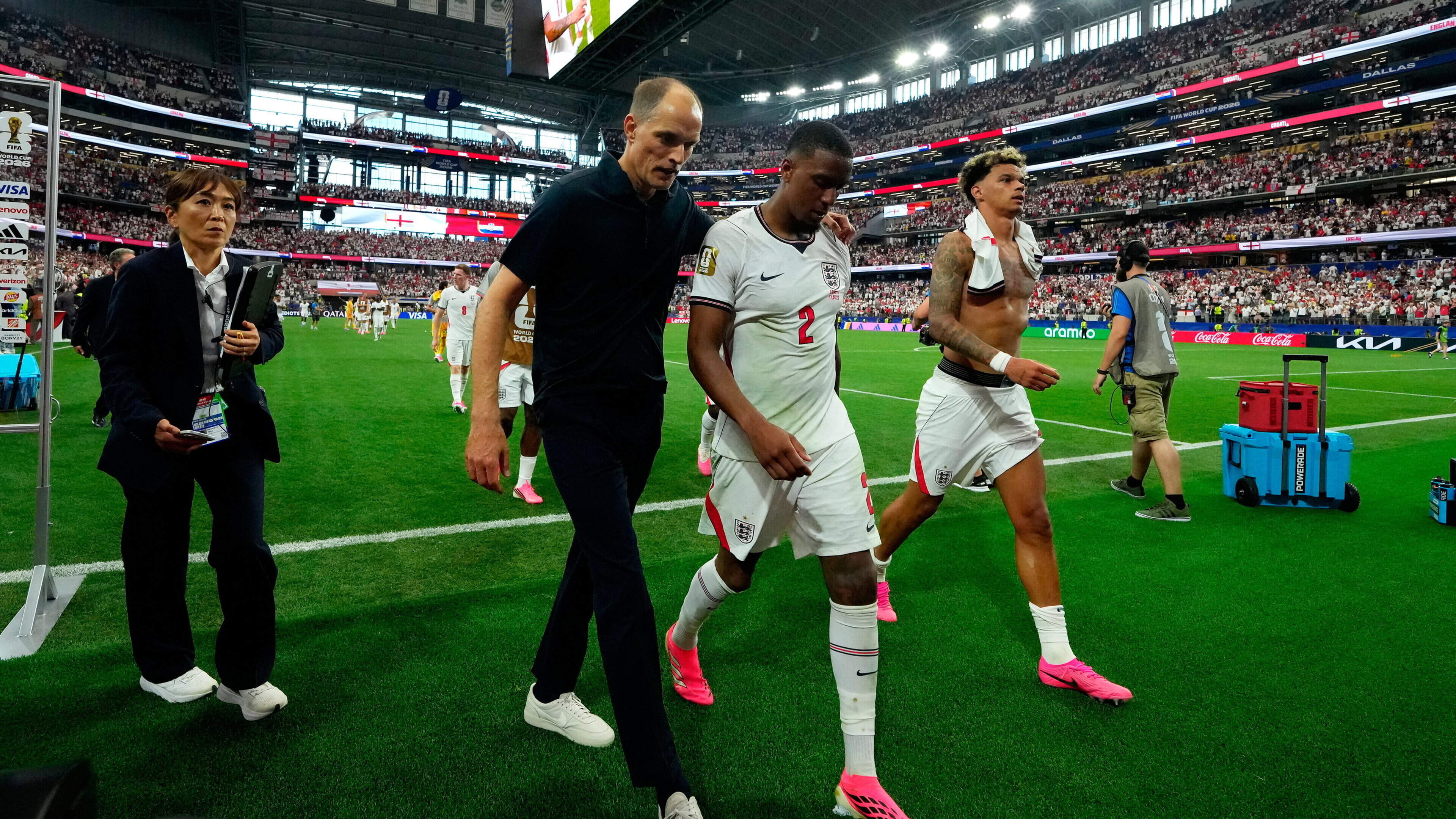 Who would have thought that Thomas Tuchel would become the party-starter for England at the World Cup?