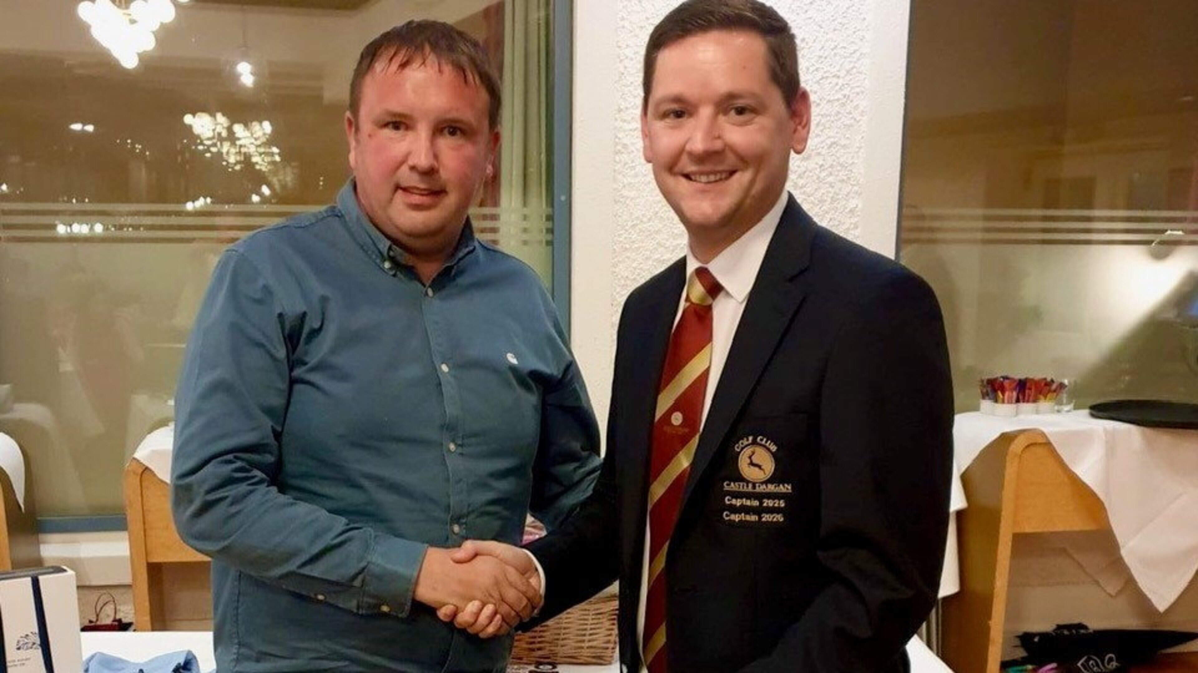 Captain’s Day delight at Castle Dargan Golf Club as Richard Graham hails superb turnout of members and guests