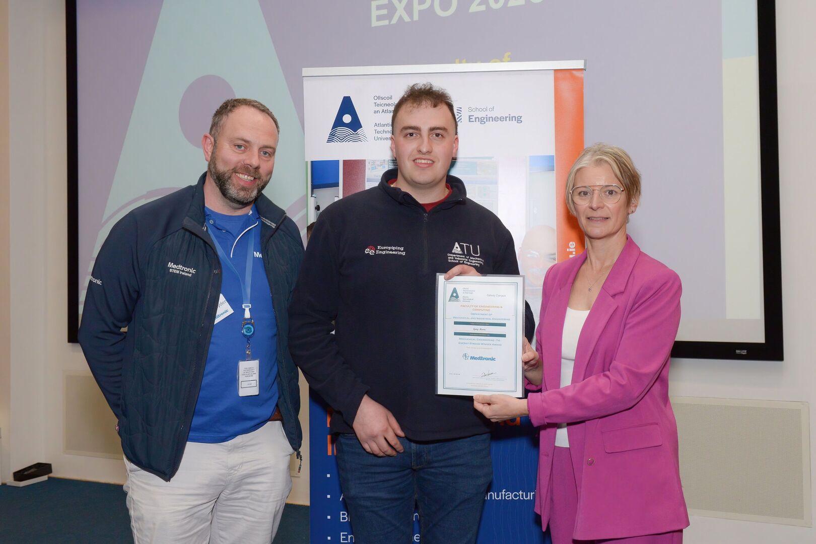independent.ie - Student wins engineering award for design and manufacture of tractor mower system