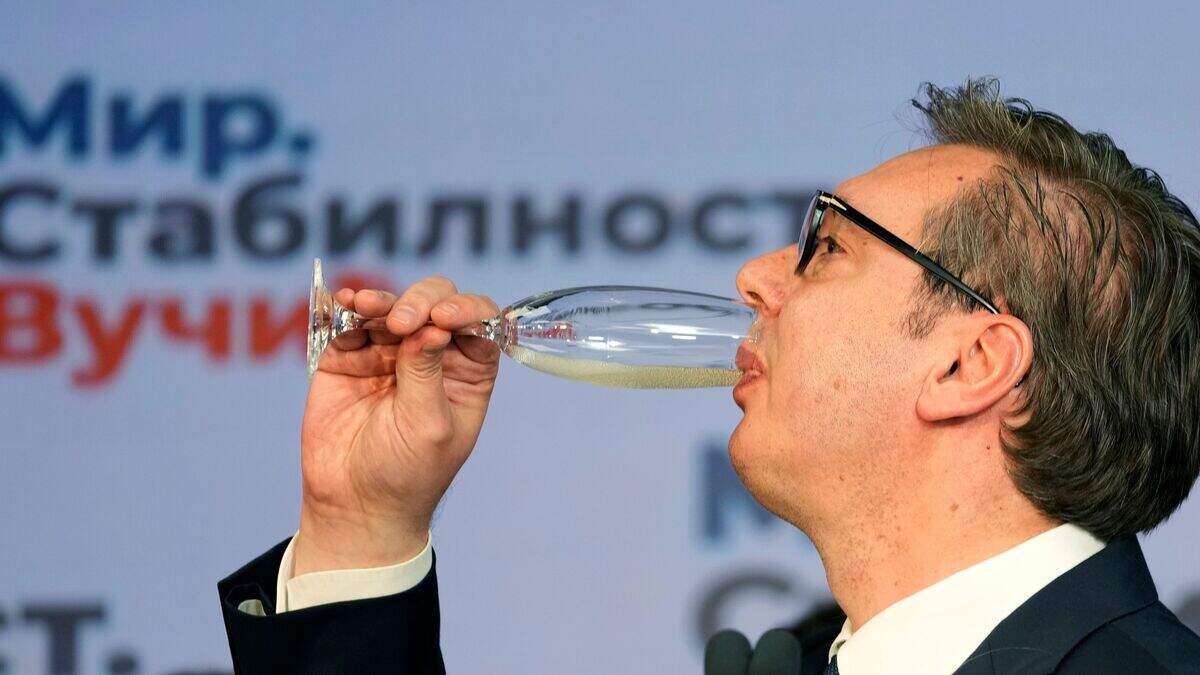 Serbian president calls snap election for October 25 after dissolving parliament