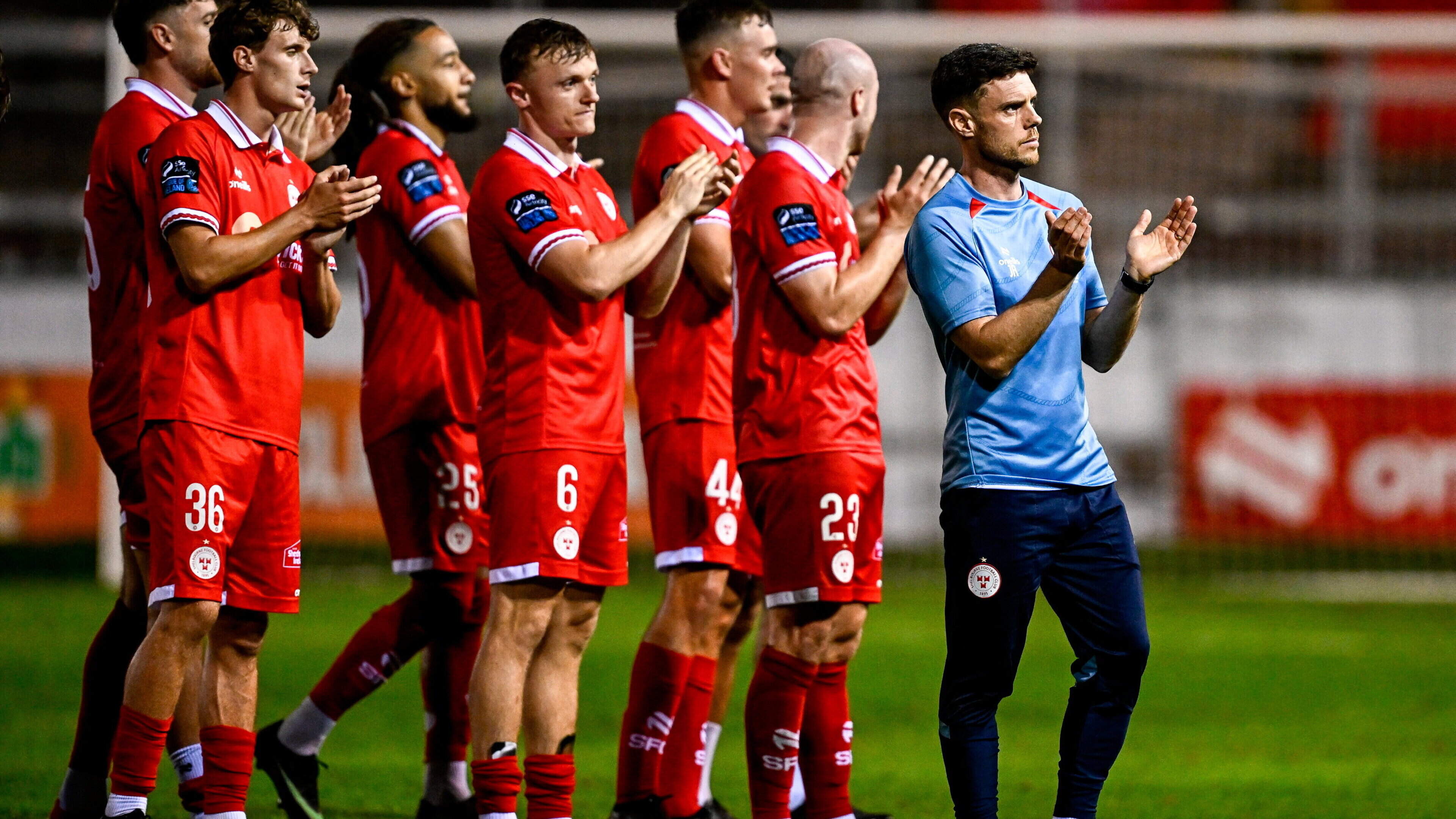 ‘We need to do that every week’ – Shels boss John Russell reacts after going ‘toe to toe’ with Ajax