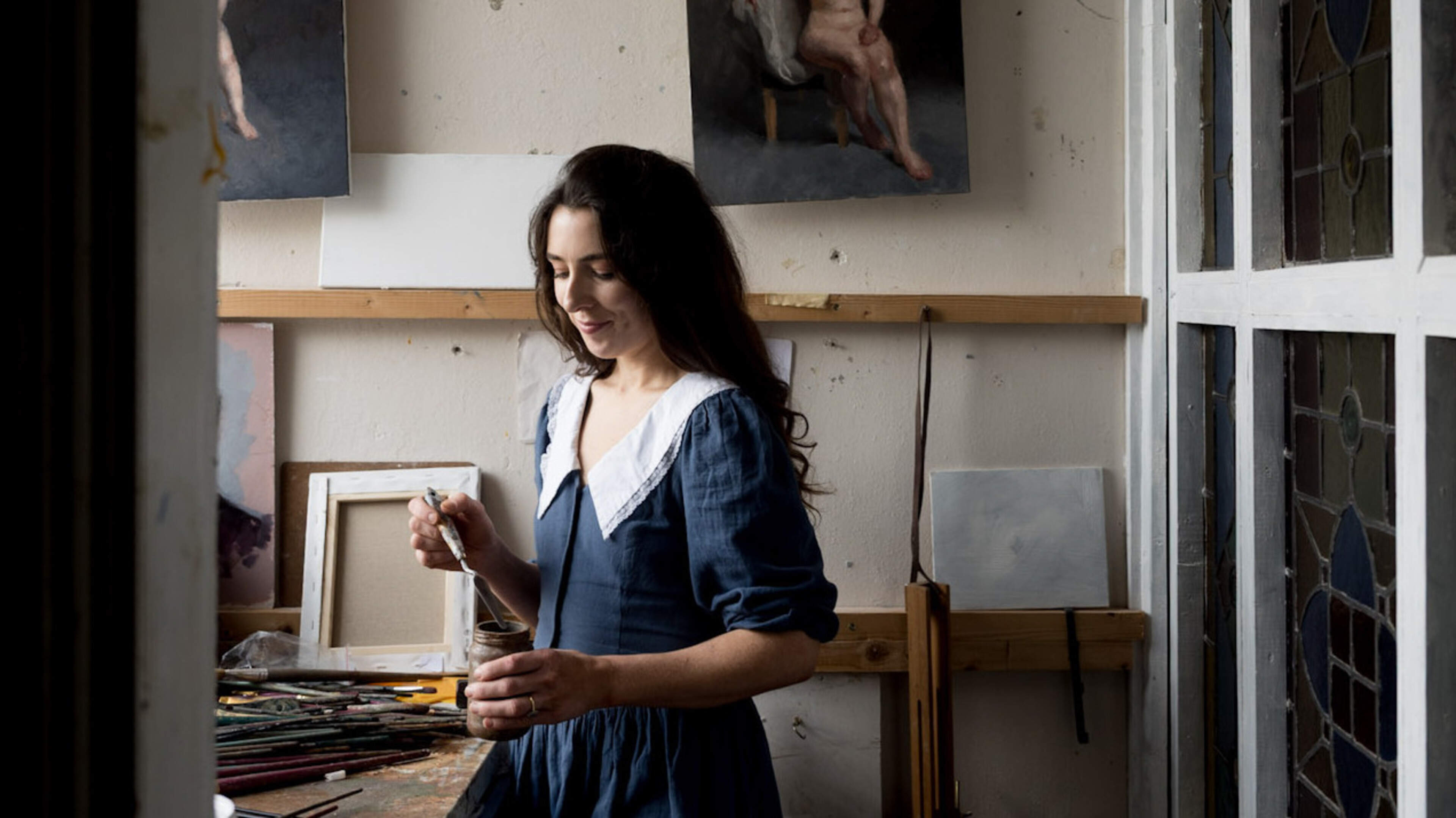 ‘After the loss of my premature twins, I let myself paint full-time. Life is too short not to’