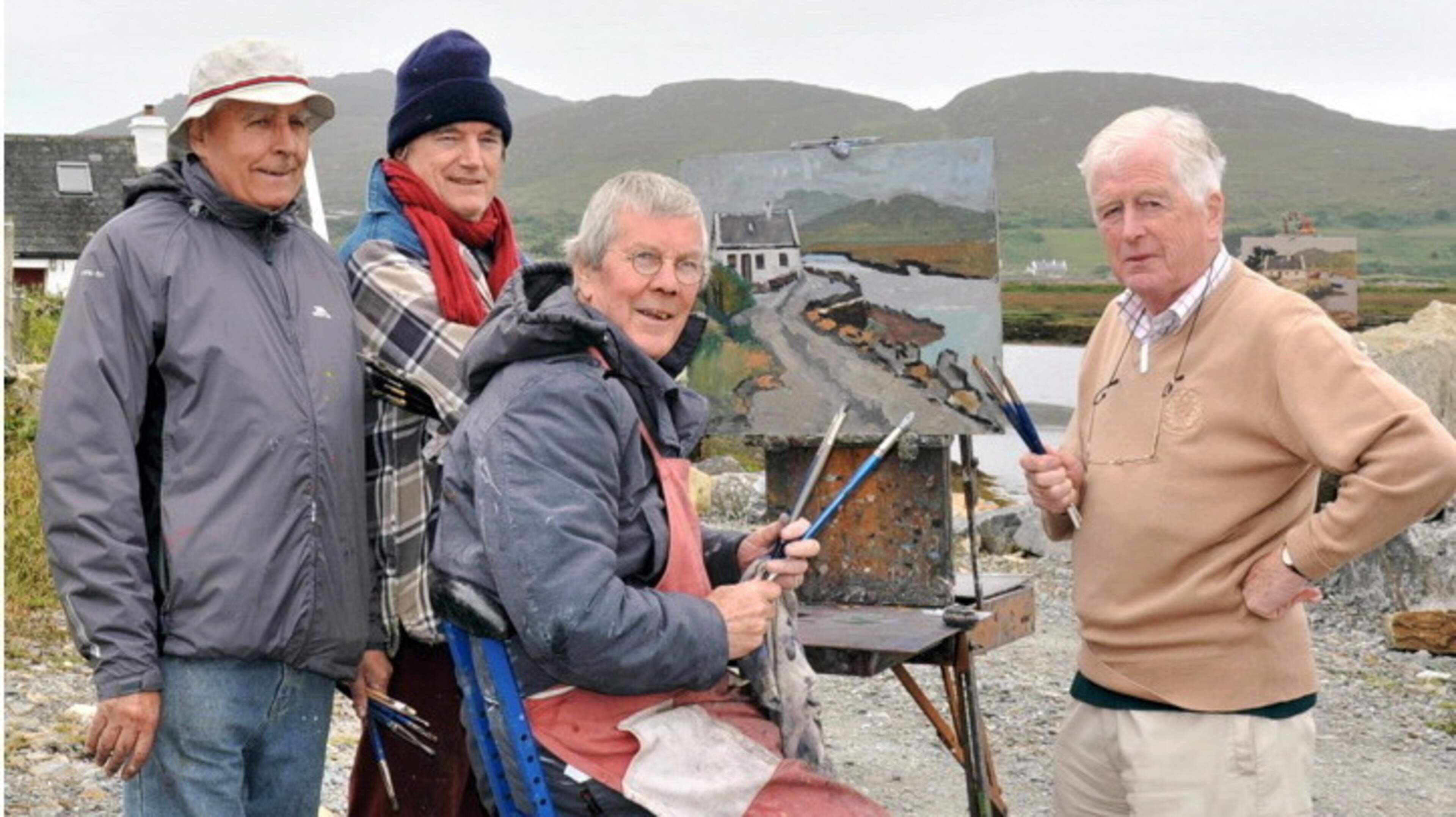 Artists celebrate 50 years of summer painting in Connemara – ‘It’s very much a thank you to the village’
