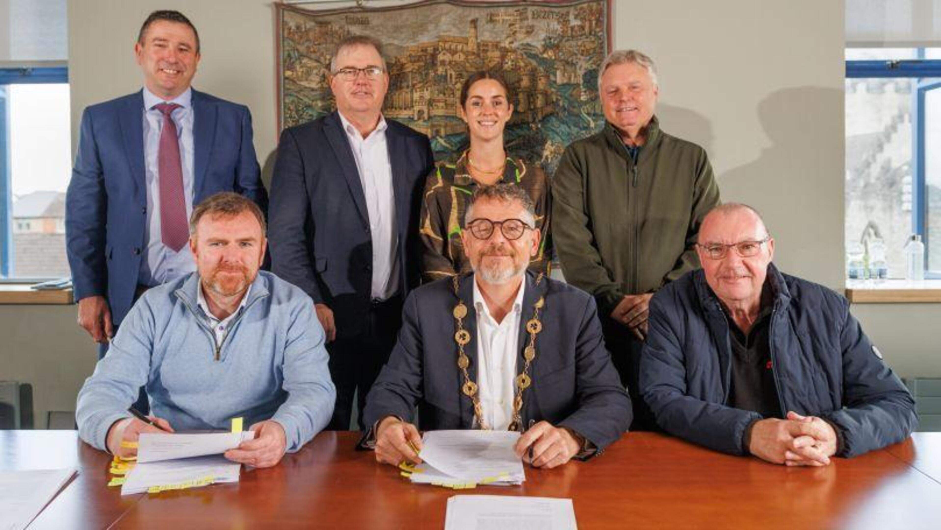 Contracts signed for €1.3m housing development in rural Limerick
