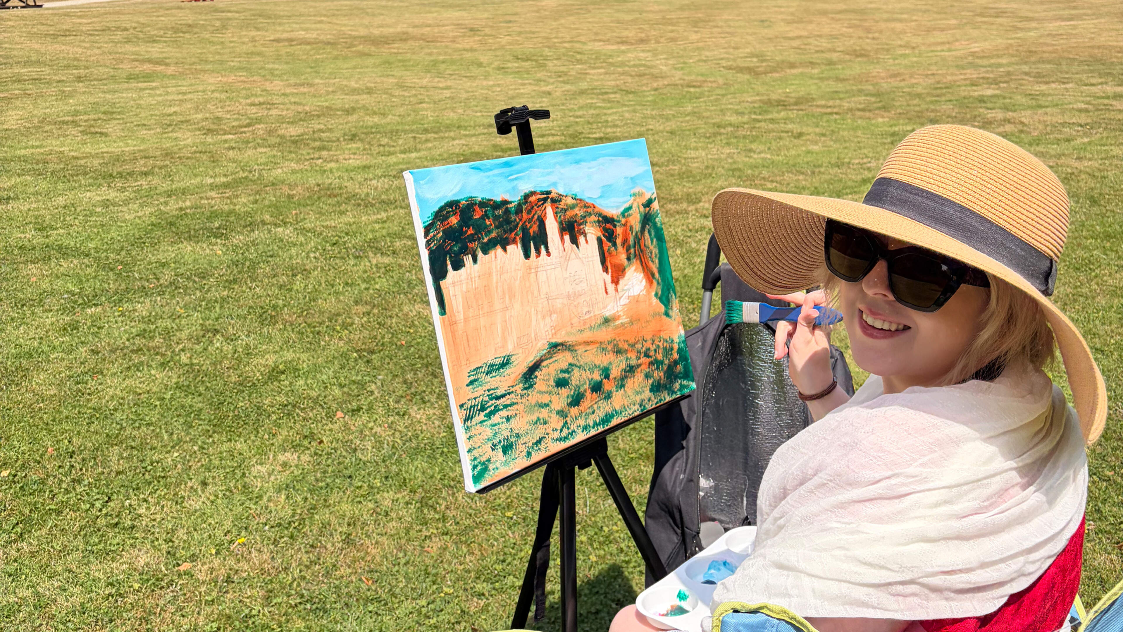 Plein air festival sees Wicklow sights put on canvas as streets, beaches and landmarks become studios