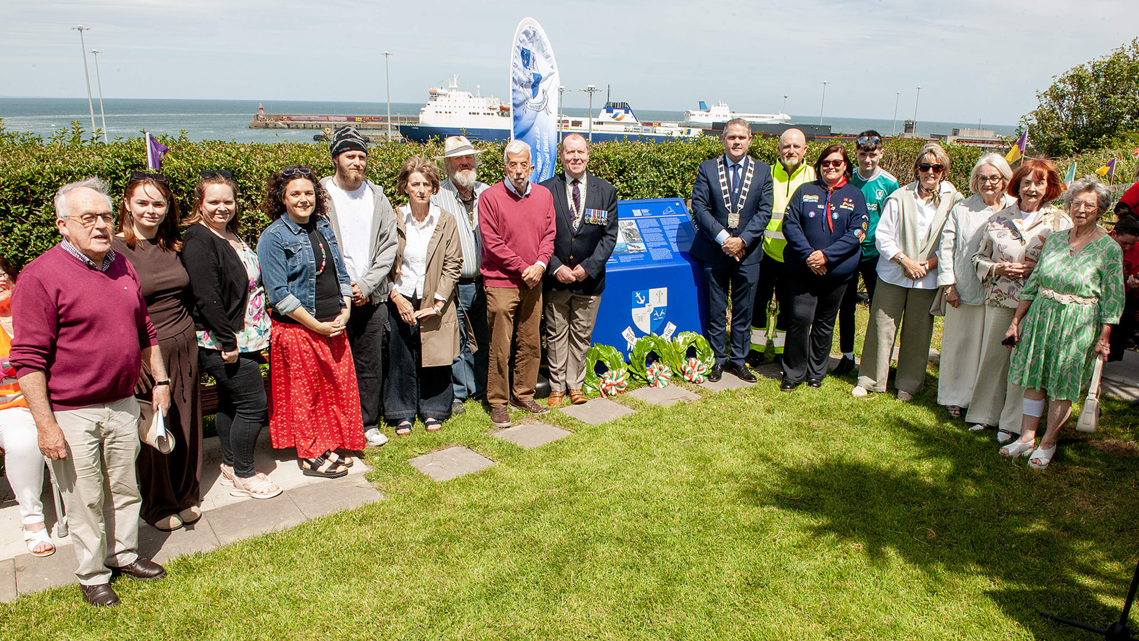 Rosslare Harbour ceremony remembers sacrifices of those lost at sea 85 years ago
