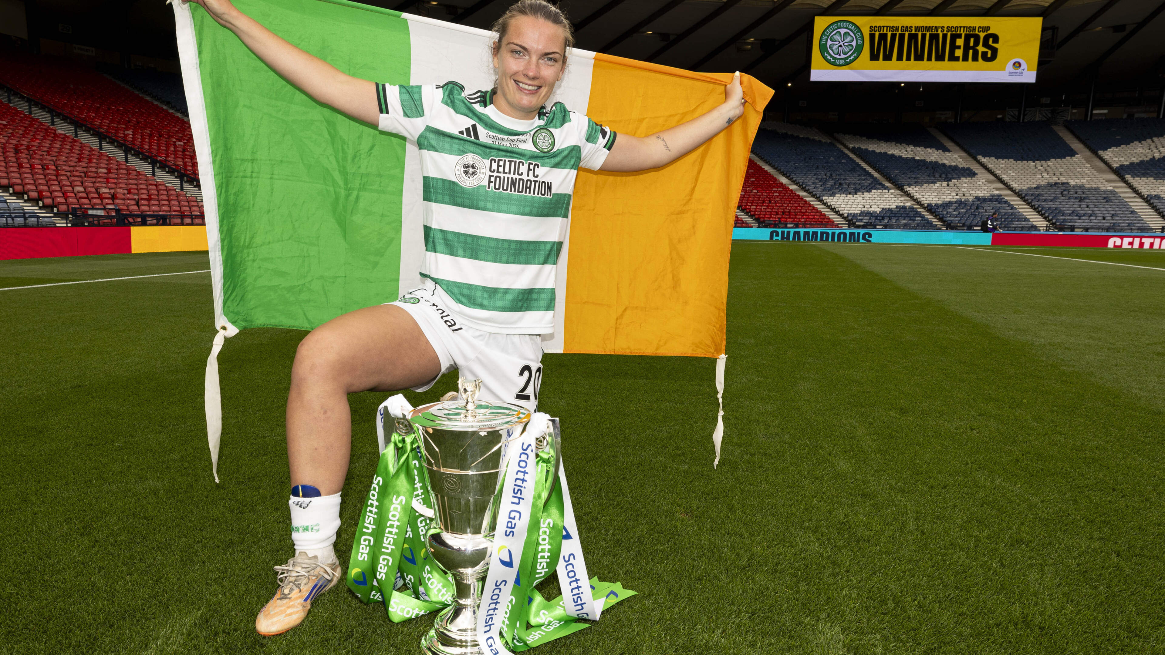 Saoirse Noonan sets up winner as 10-woman Celtic beat Rangers to claim Scottish Cup