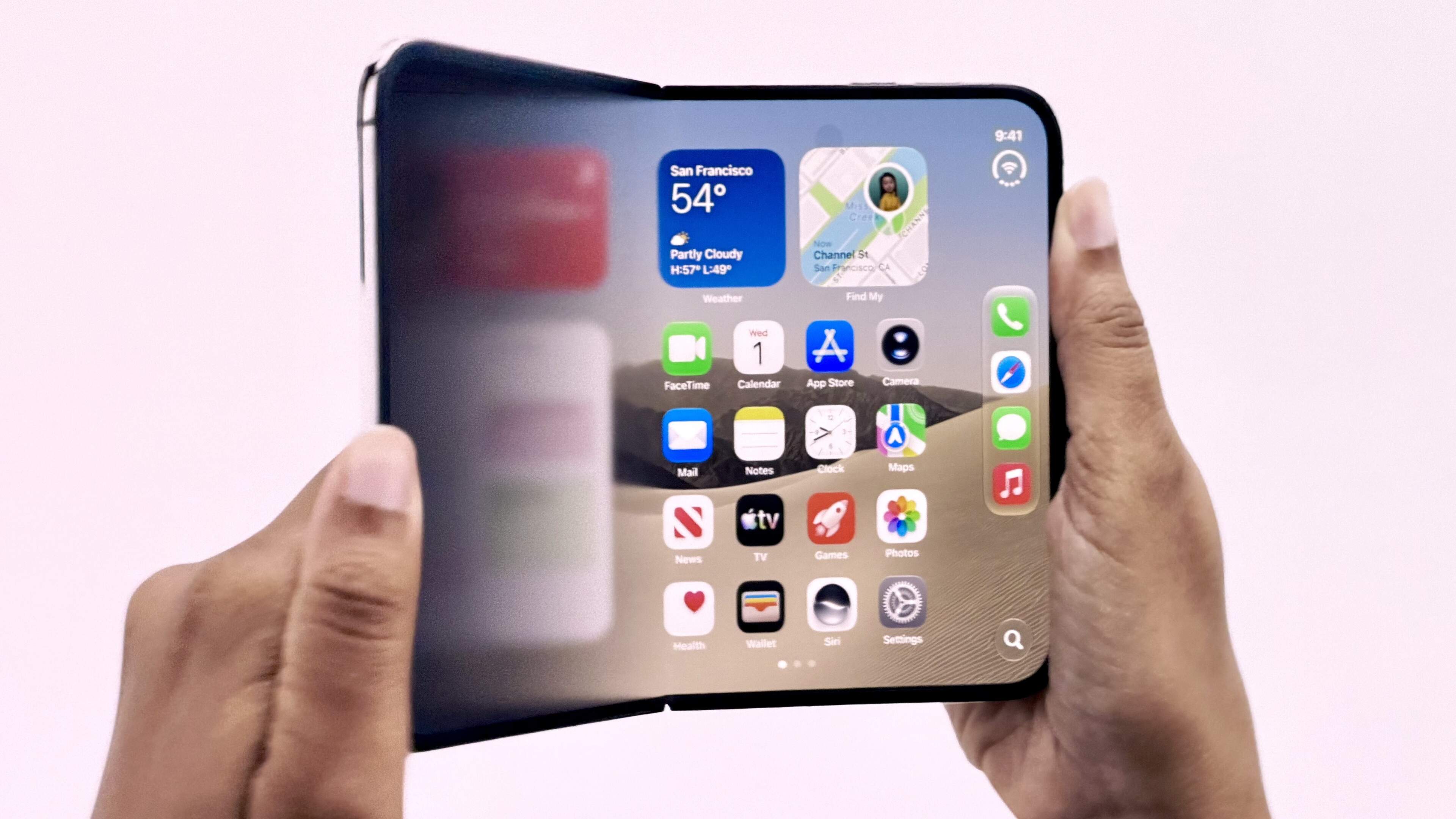 Apple unveils its first folding phone, the iPhone Duo, with a price tag of nearly €4,000