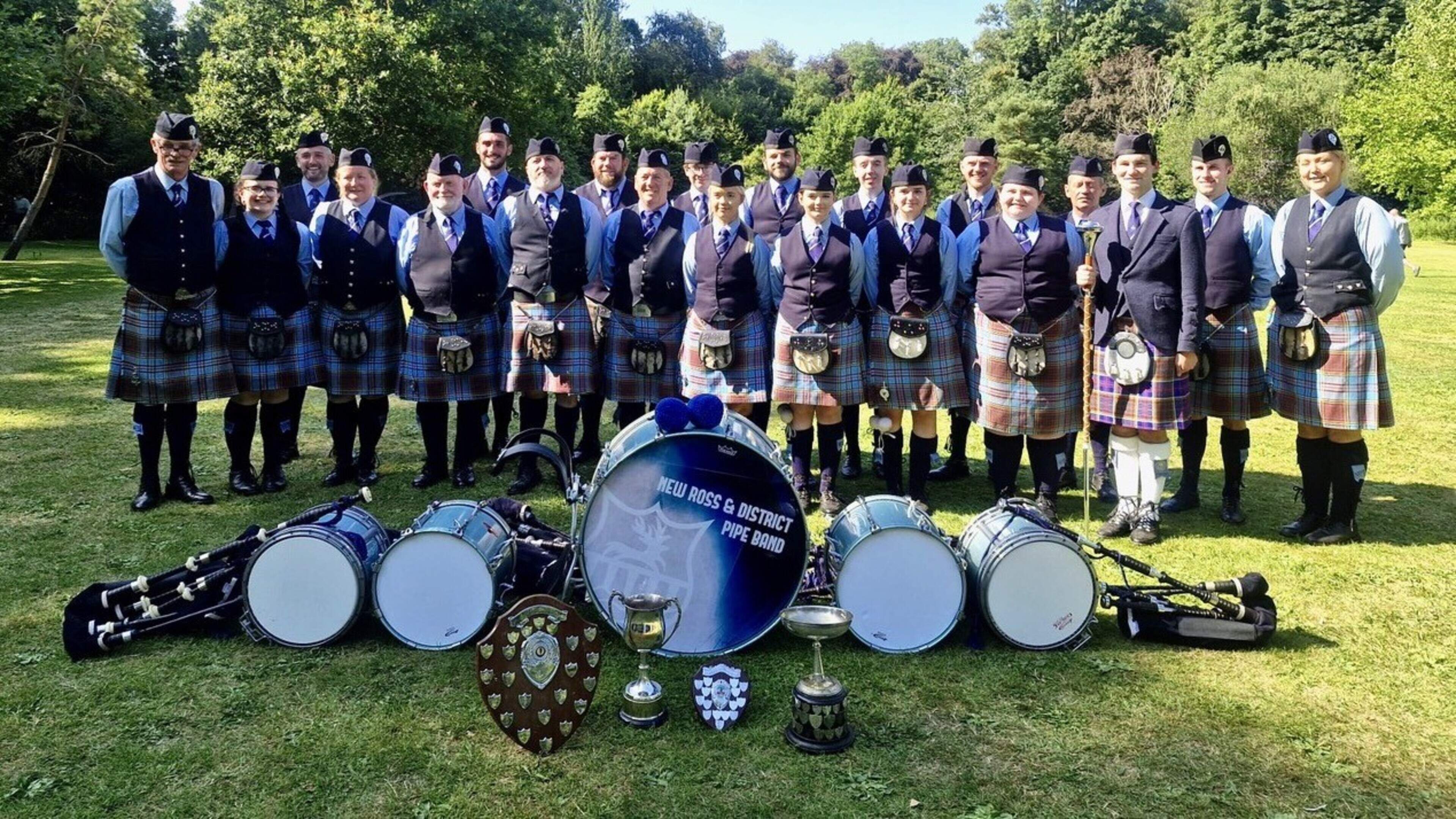 Championship success for New Ross and District Pipe Band
