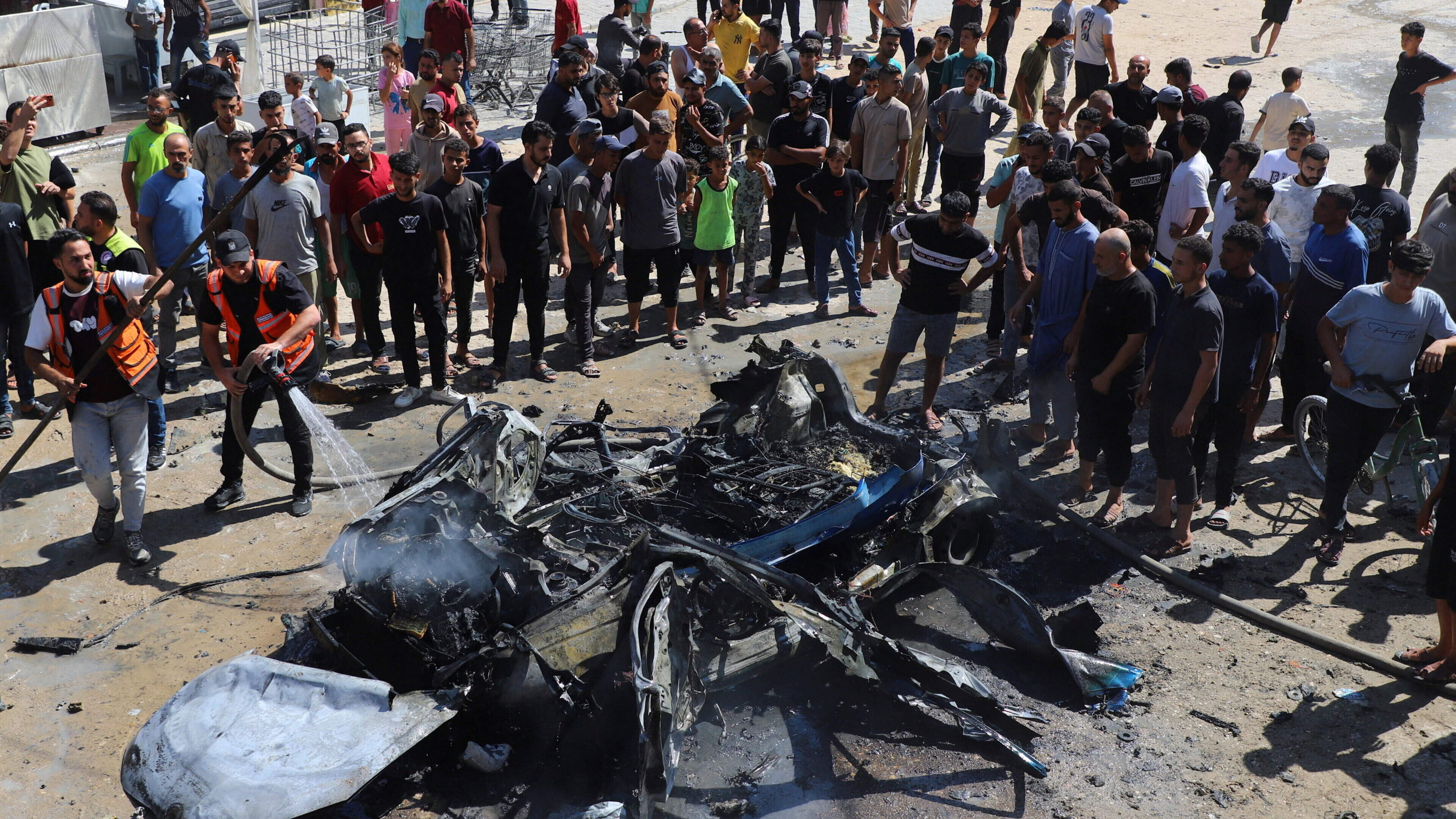 Israelis kill at least five people in strikes across the Gaza Strip