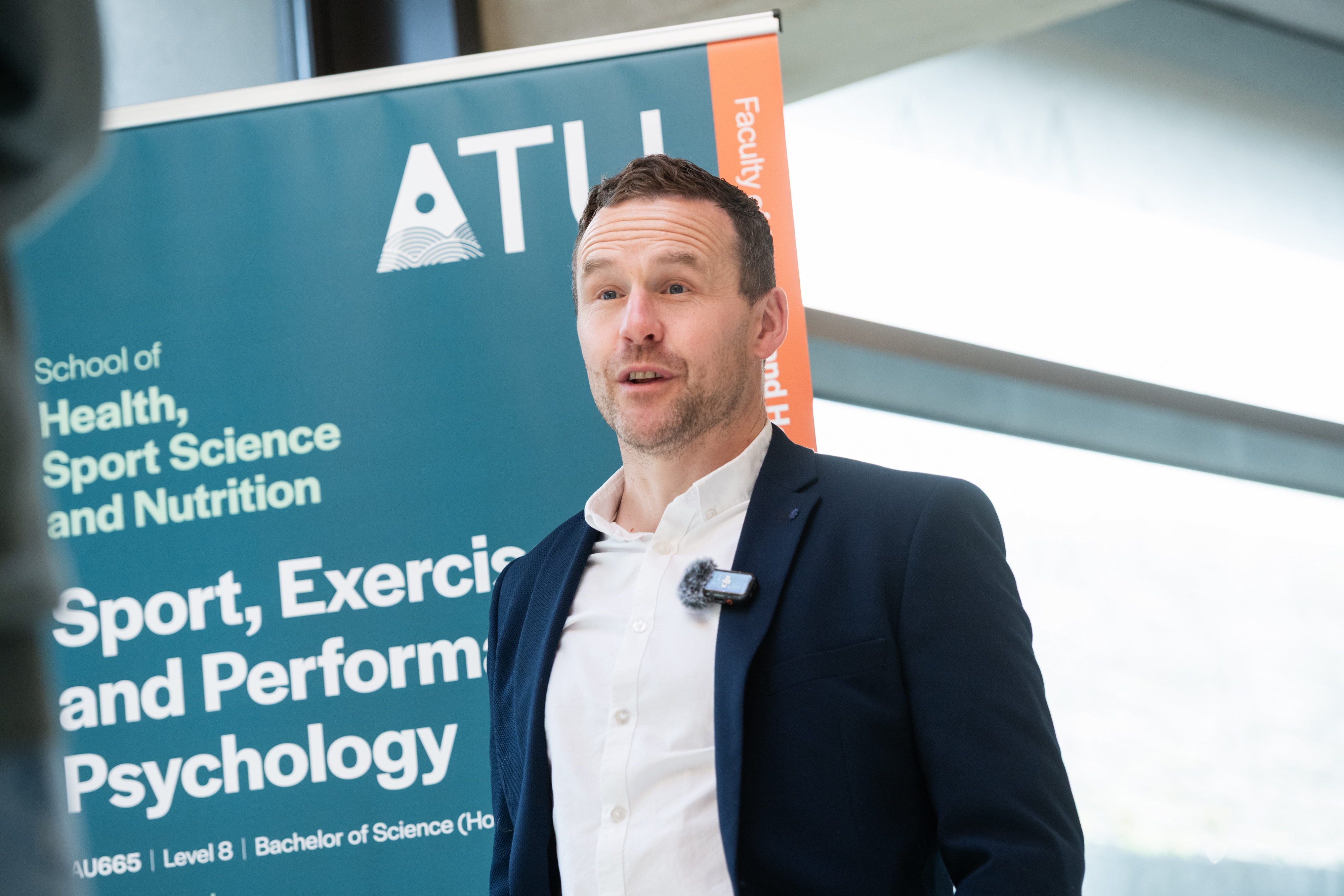 Andy Moran launches new sport psychology degree at ATU Mayo and Galway