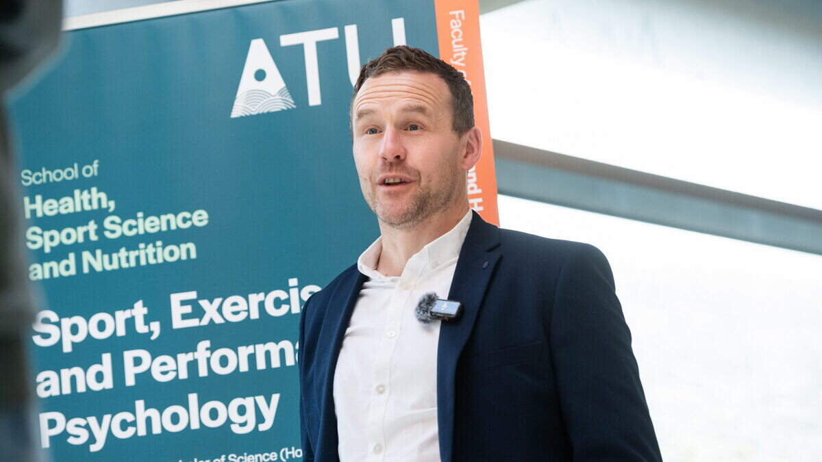 Andy Moran launches new sport psychology degree at ATU Mayo and Galway