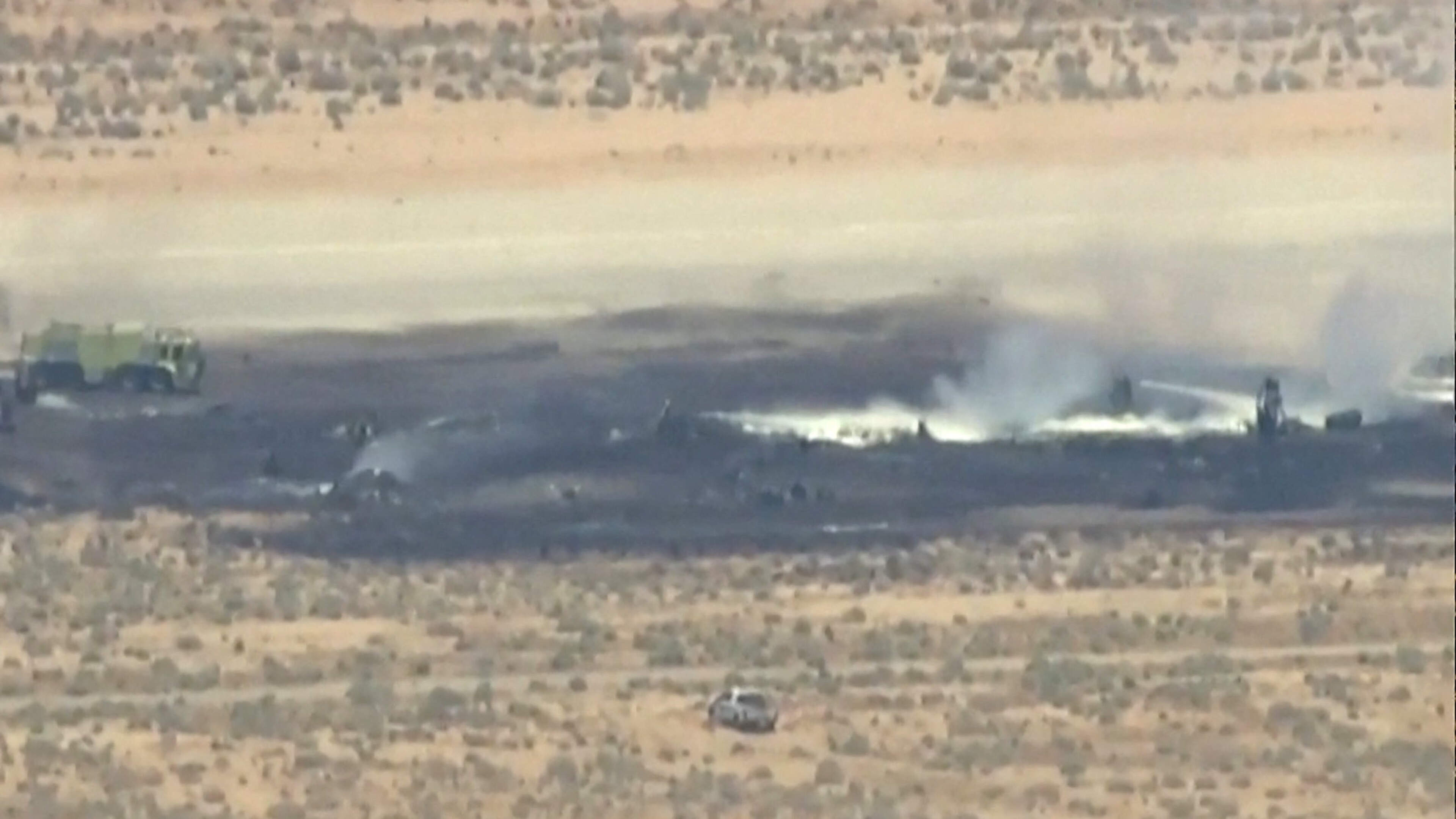 Eight dead after B-52 bomber crashes at California air base 