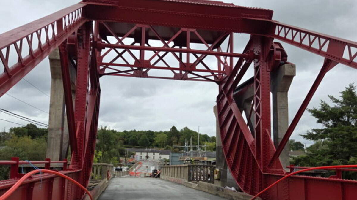 Bridge linking south Kilkenny to Wexford set to re-open Friday