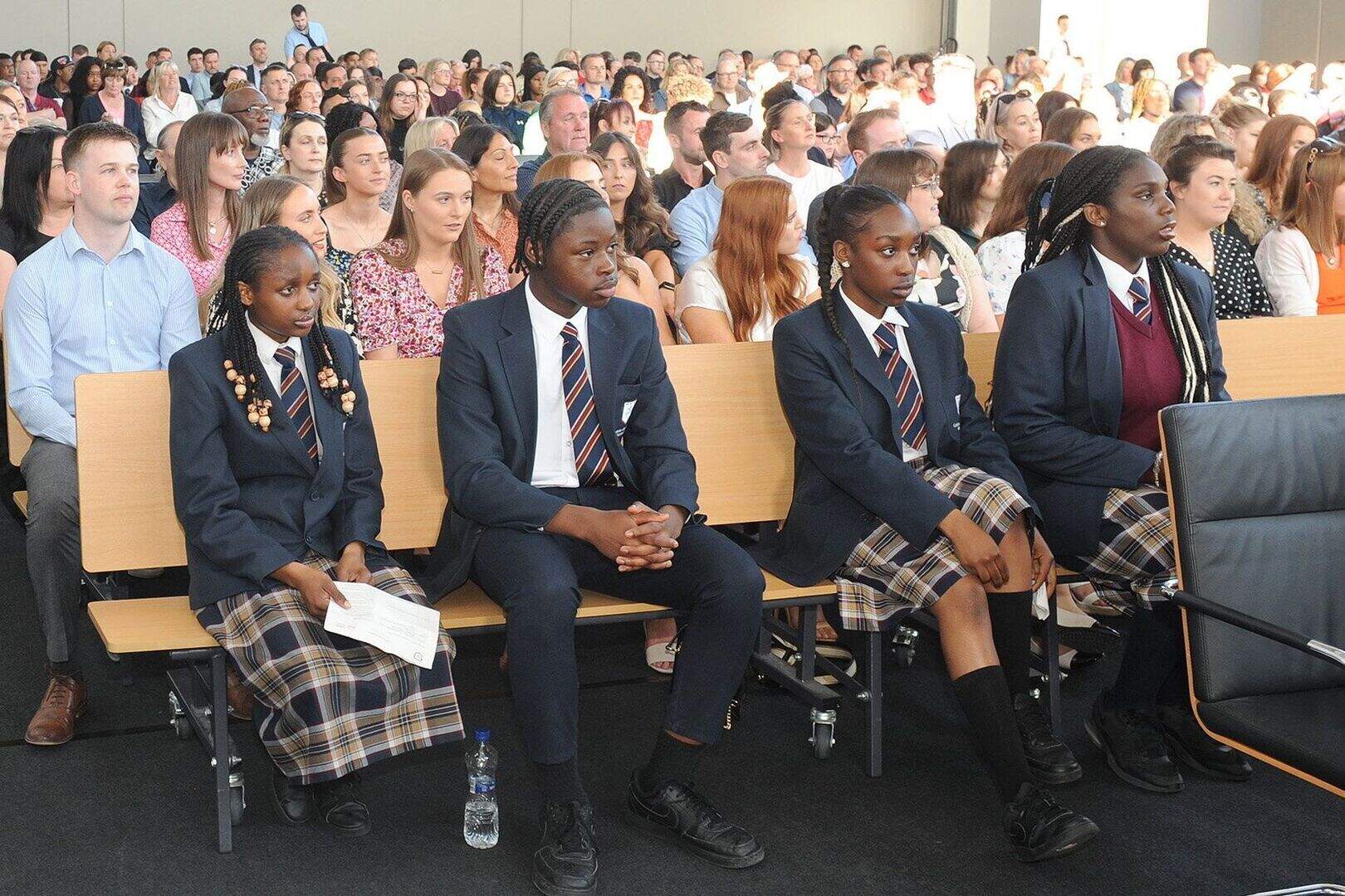 Pictures show the Coláiste Chú Chulainn graduation ceremony in Dundalk ...
