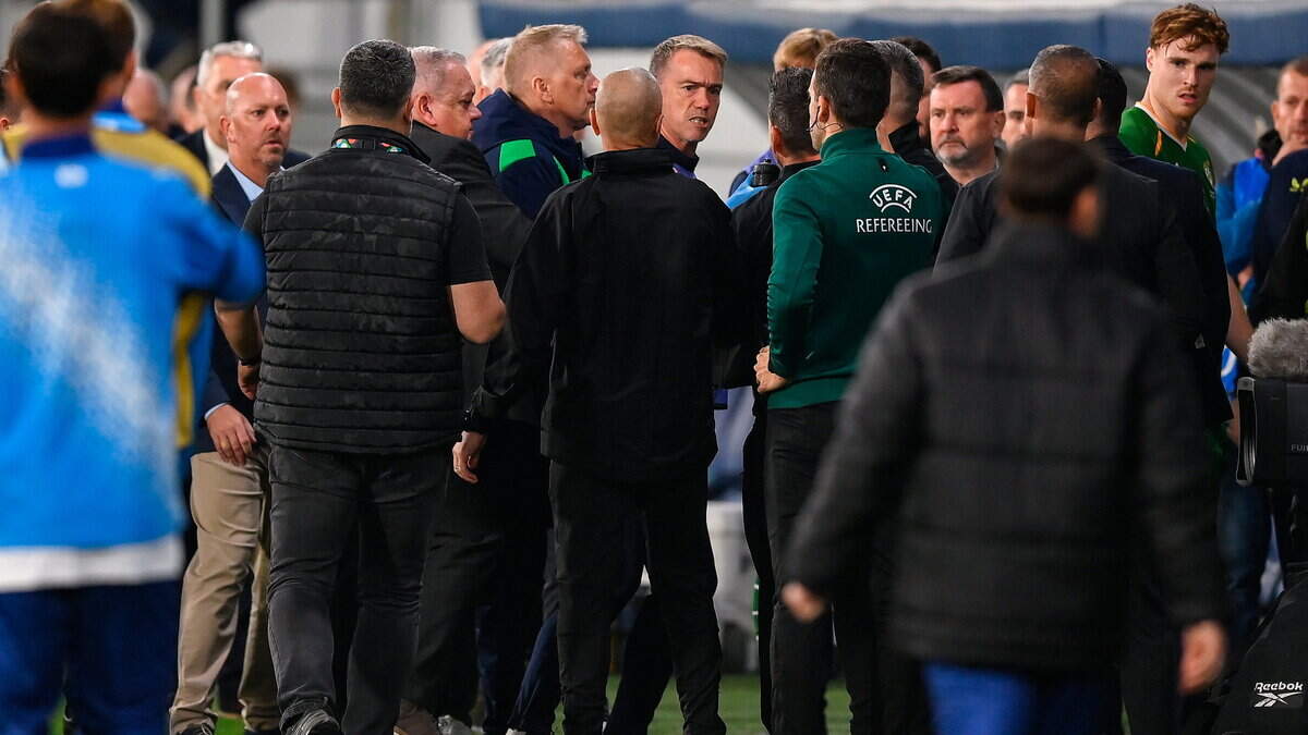 Ireland boss Hallgrimsson refuses to be drawn on spitting allegations and ...