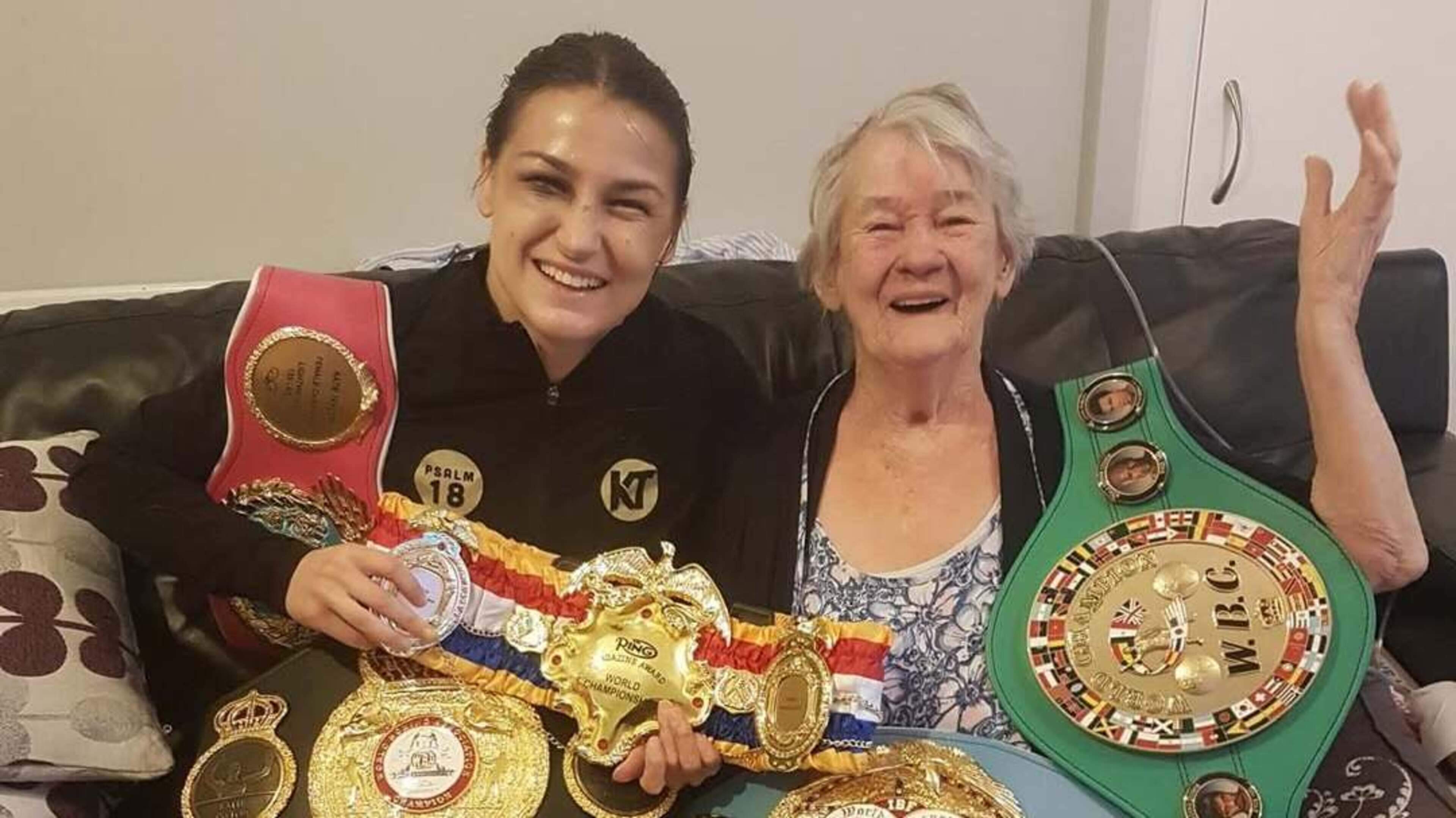 Katie Taylor leads tributes to ‘inspiring’ grandmother as Bray community mourns passing of a ‘legend’ 