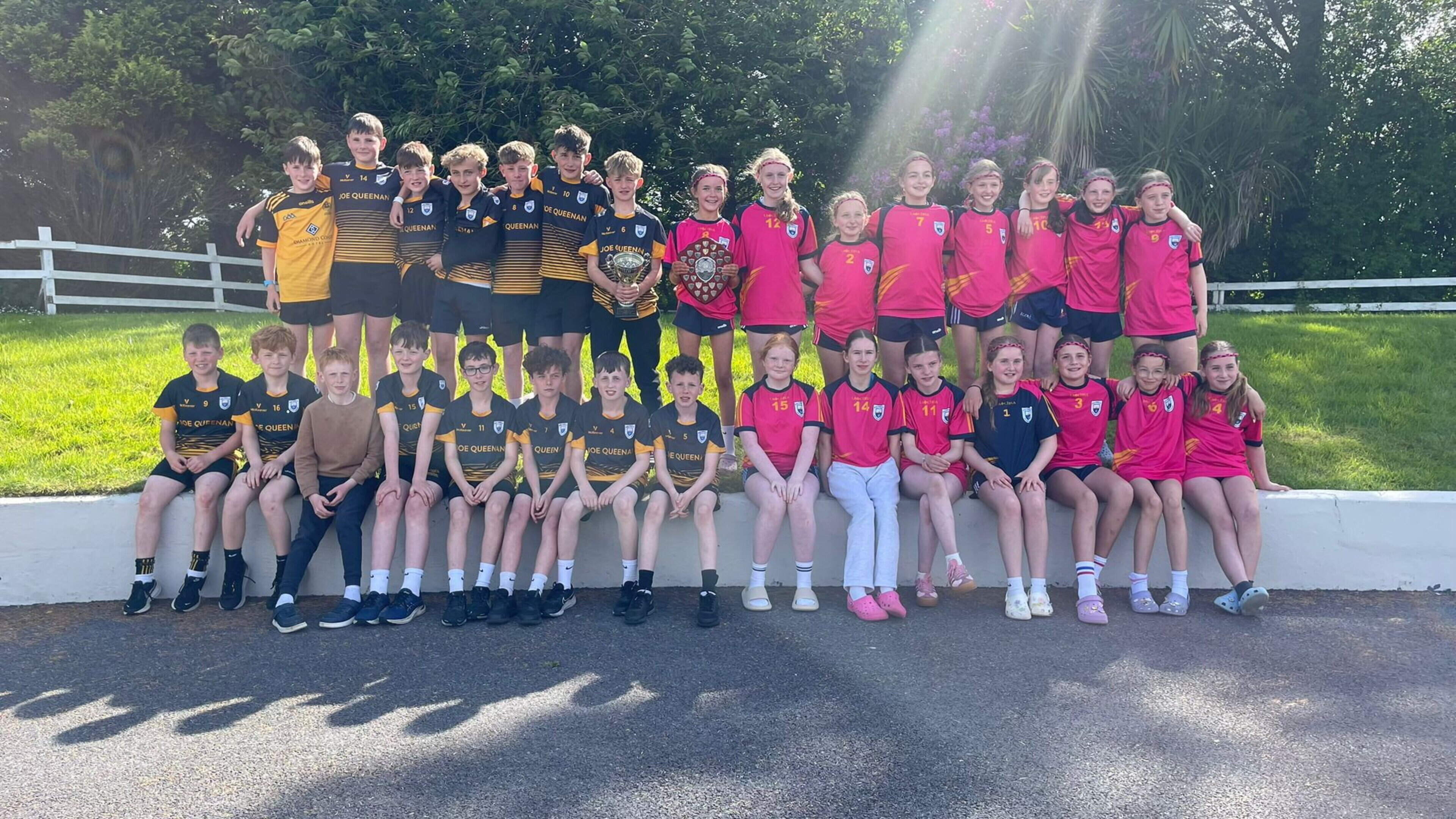 Double glory for Scoil Chríost Rí as boys and girls lift Sligo Cumann na mBunscol county titles