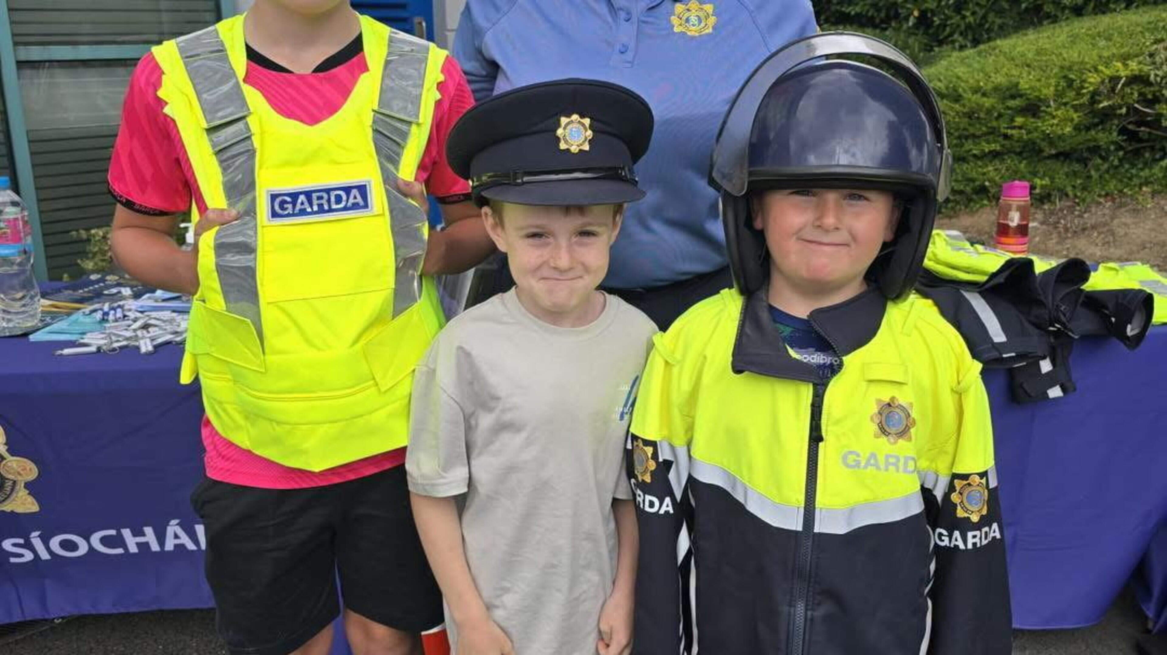 Families get behind-the-scenes look at Enniscorthy’s emergency services