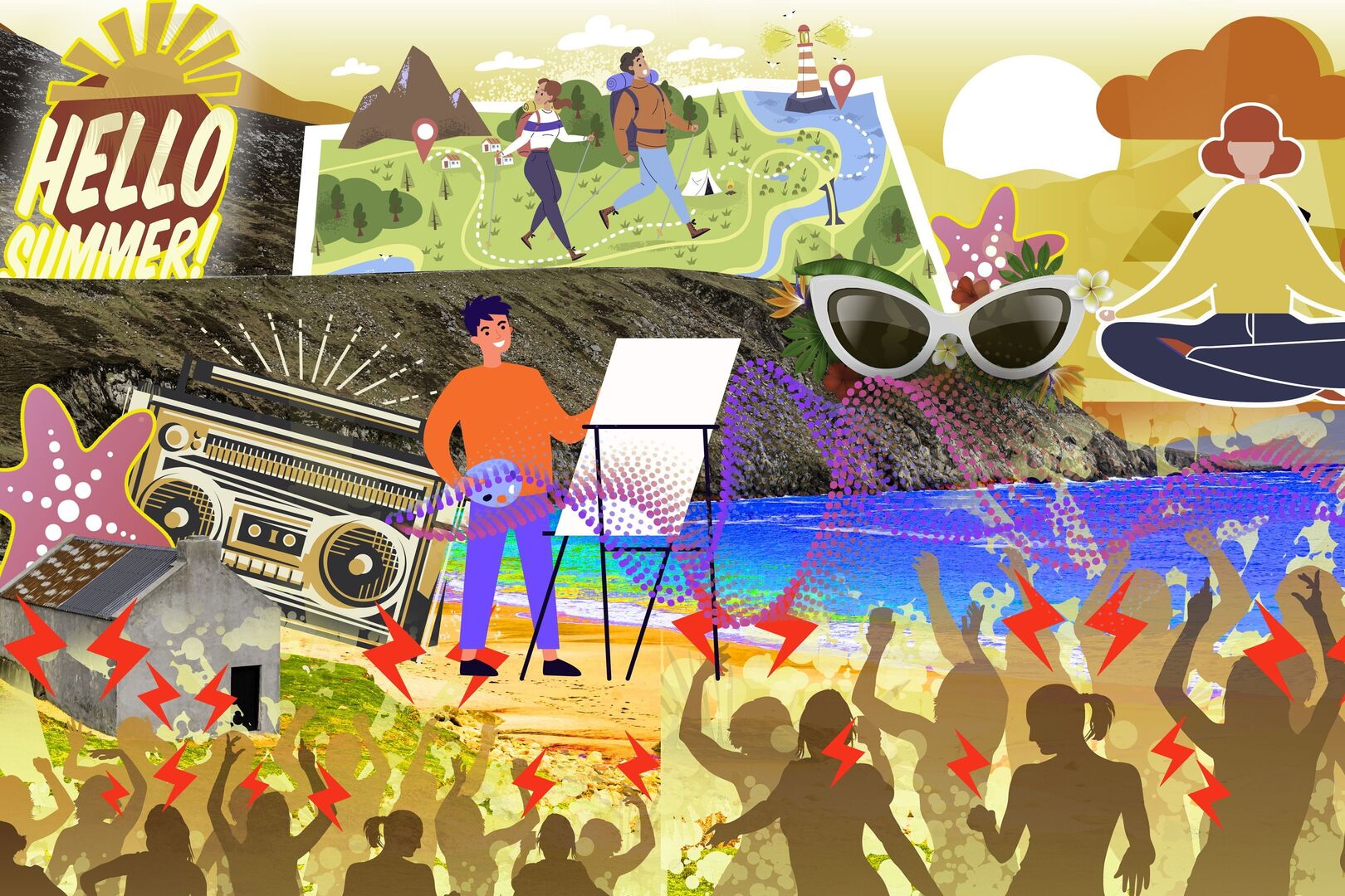 From local beaches to sober raves – seven ways to enjoy an inflation ...