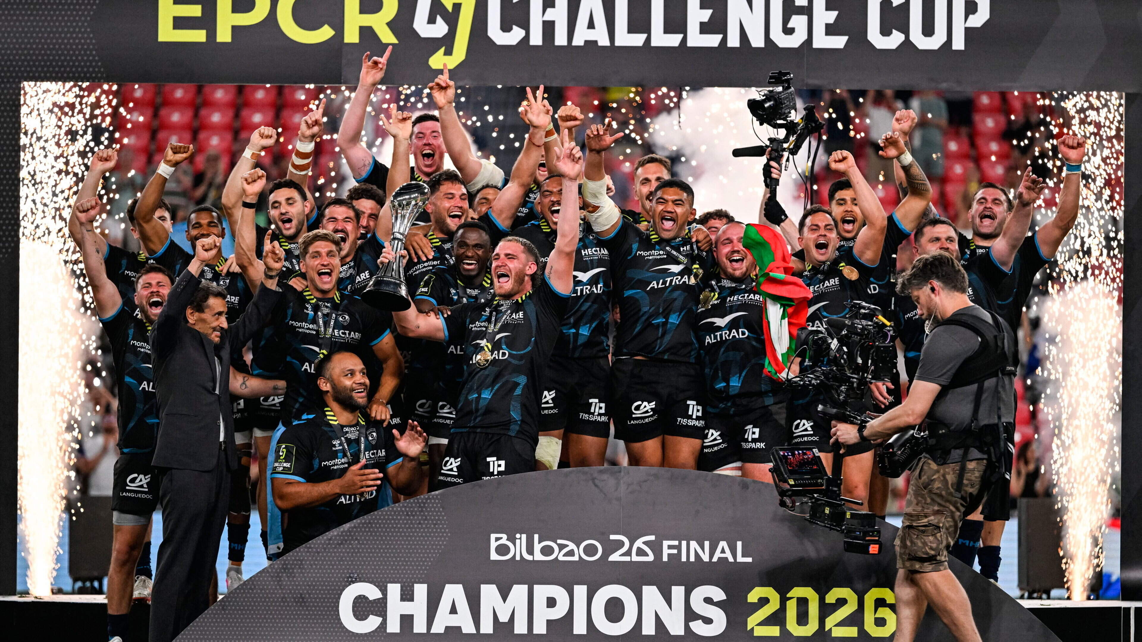 Ulster’s wait for silverware goes on as Montpellier clinch Challenge Cup with lopsided victory in Bilbao