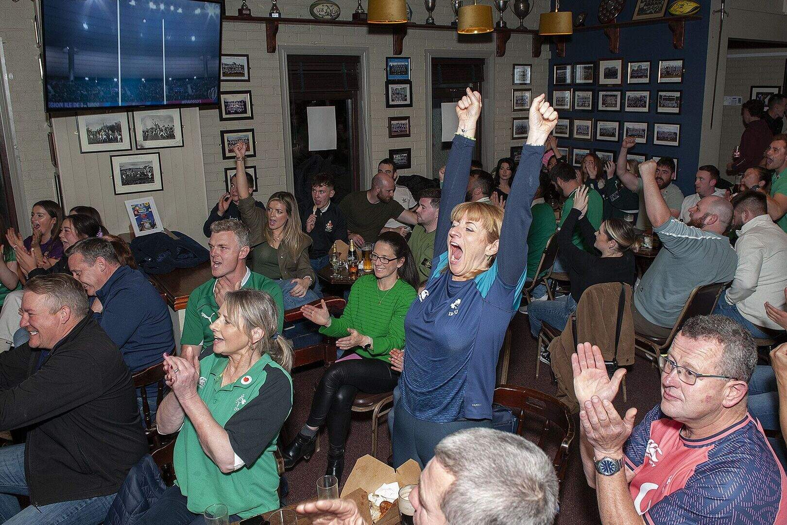 Photos capture Gorey Rugby Club putting on a show for the World Cup ...
