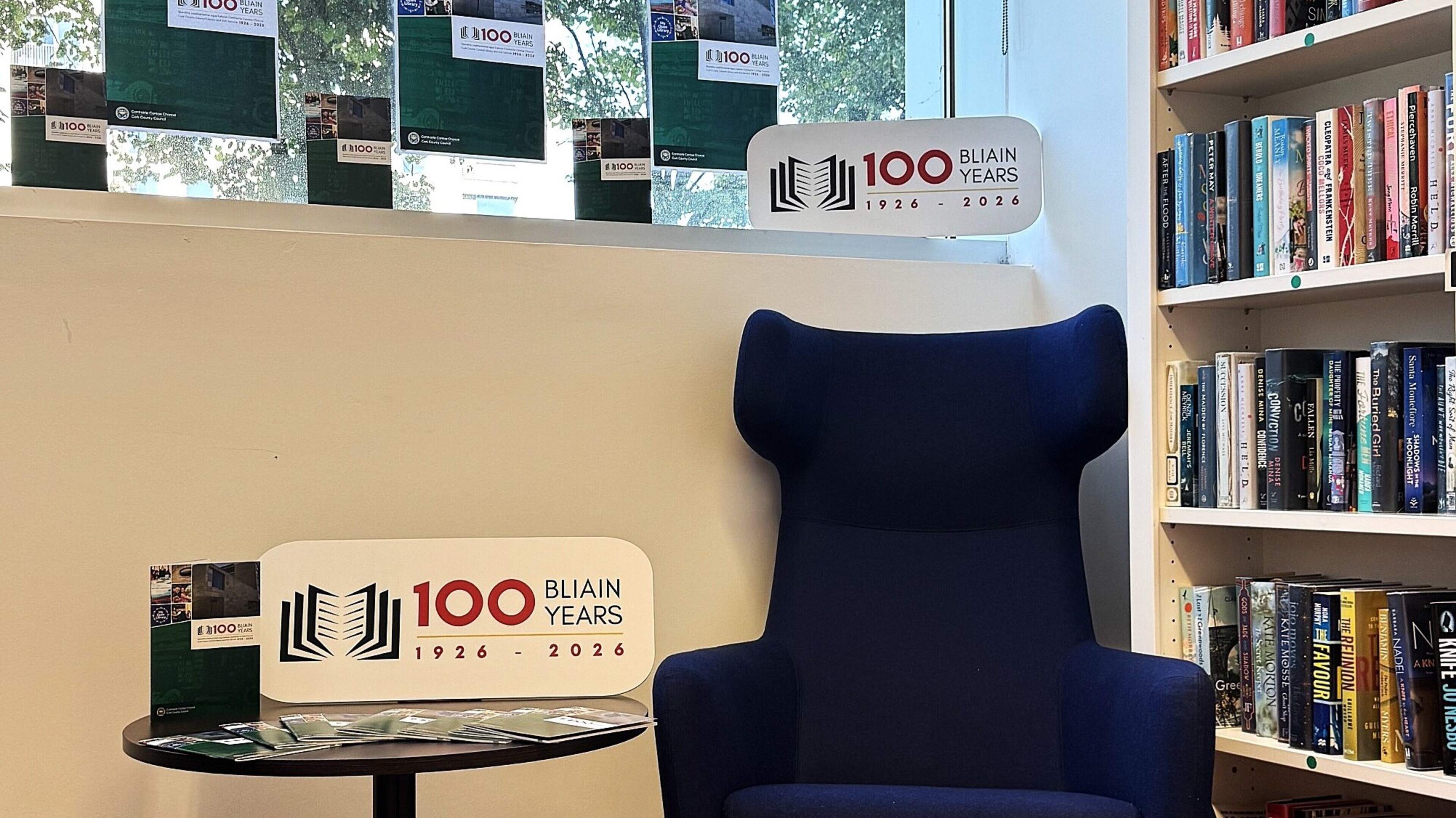 Free centenary booklet available in all Cork county libraries and mobile libraries as service celebrates 100 years