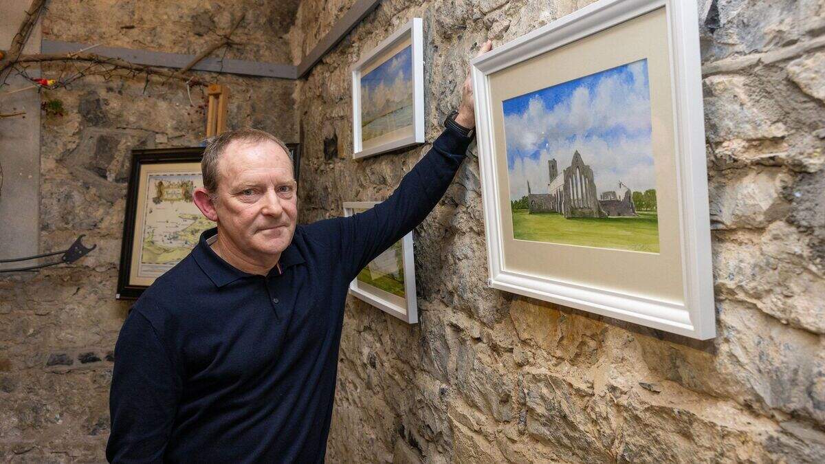 Photos show locals out supporting opening of artist Donal Stack’s ...