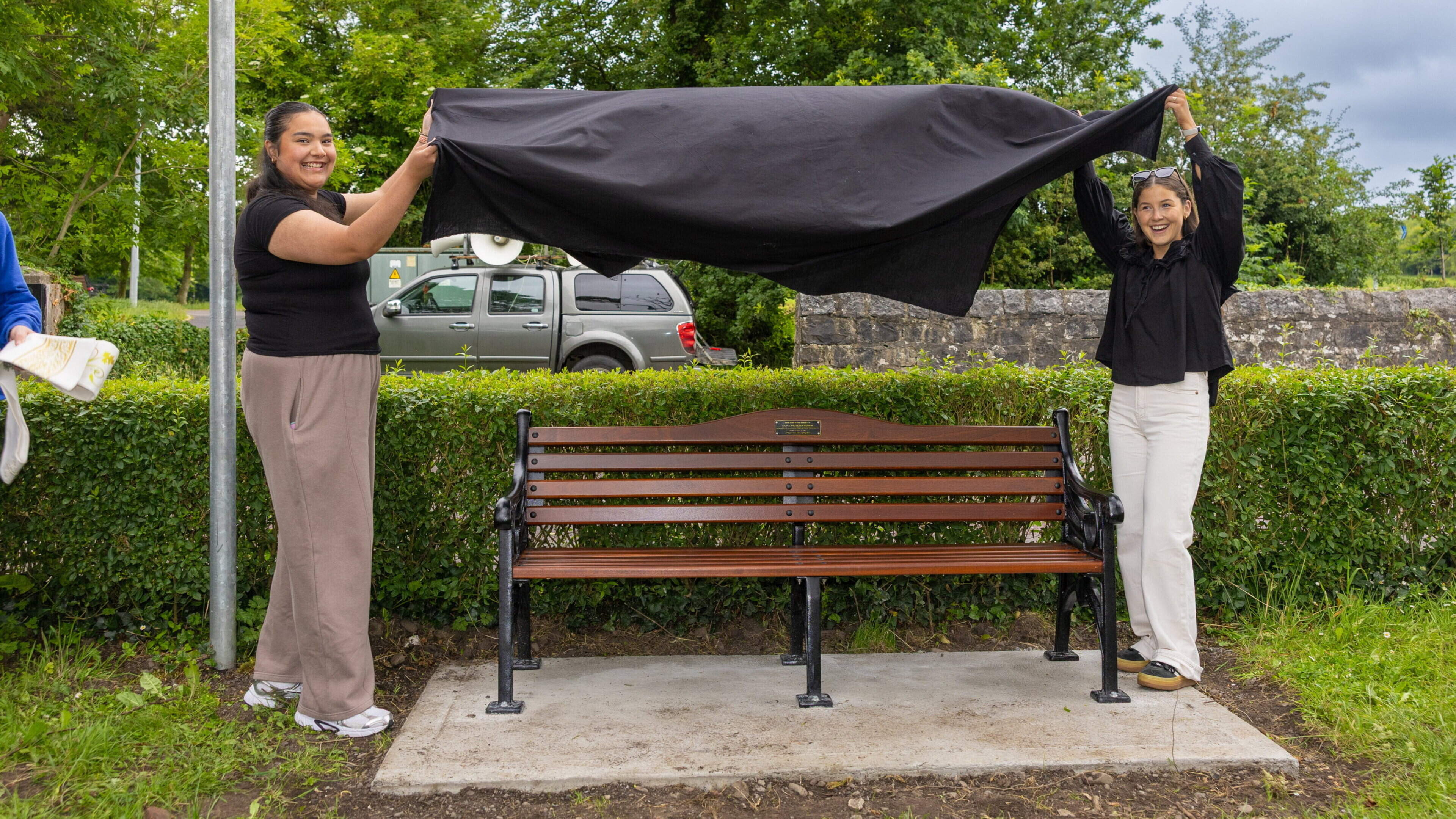 Listowel greats, Danny and Eileen Hannon, remembered fondly with bench dedication in their memory