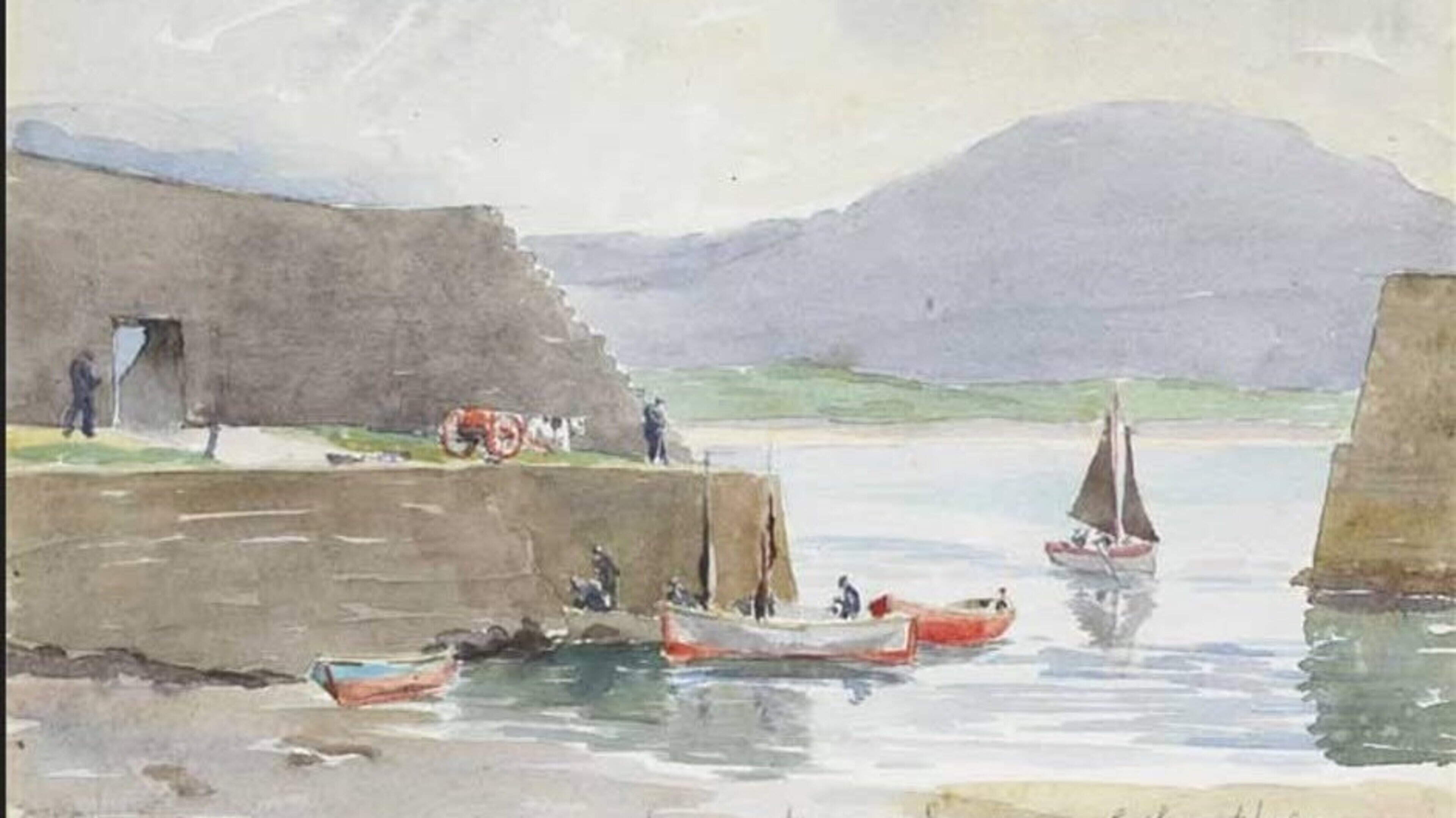 Tracing the life and death of the mysterious English woman who loved painting scenes of Sligo