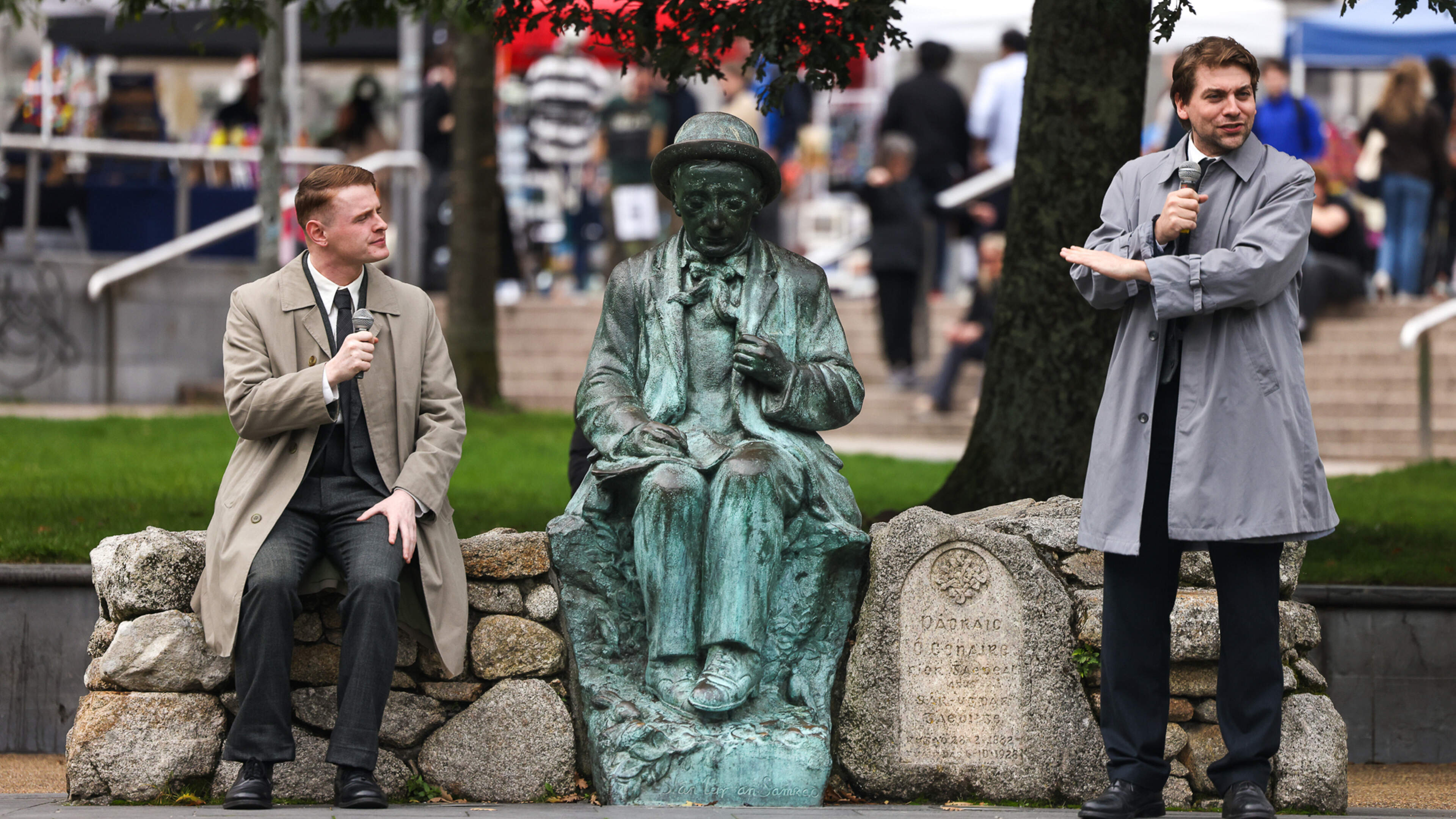From a flight of comedy and fear to Enda Walsh’s GAA dressing room: Highlights from Galway International Arts Festival