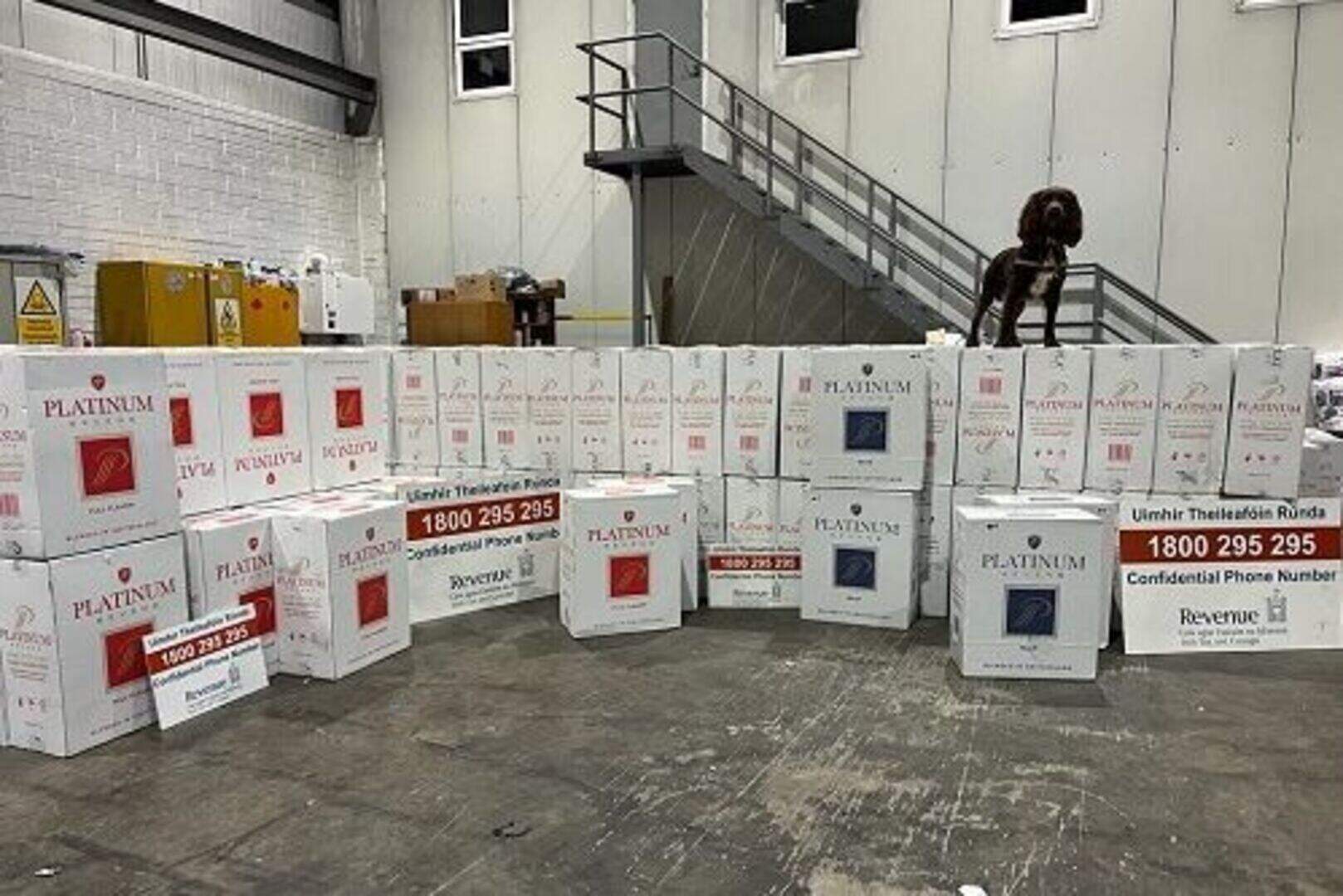why are platinum seven cigarettes illegal Cigarettes worth €8.2m seized in Co Louth as man (60s) questioned