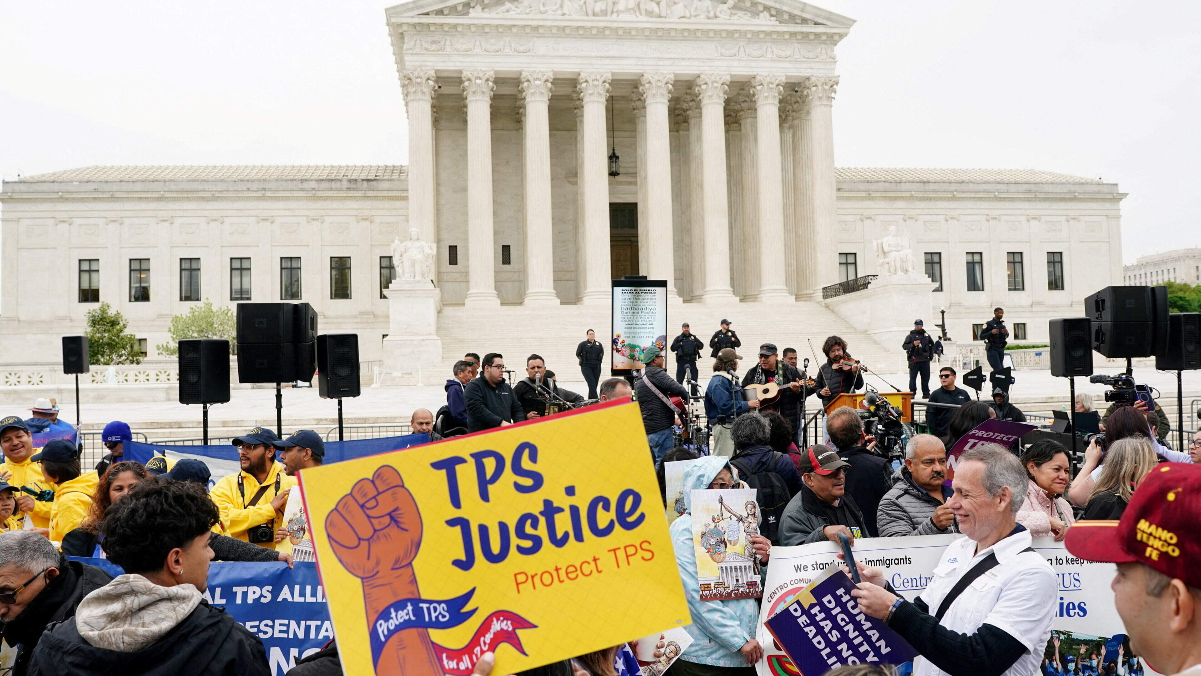 US supreme court delivers blow to immigrants in win for Trump administration