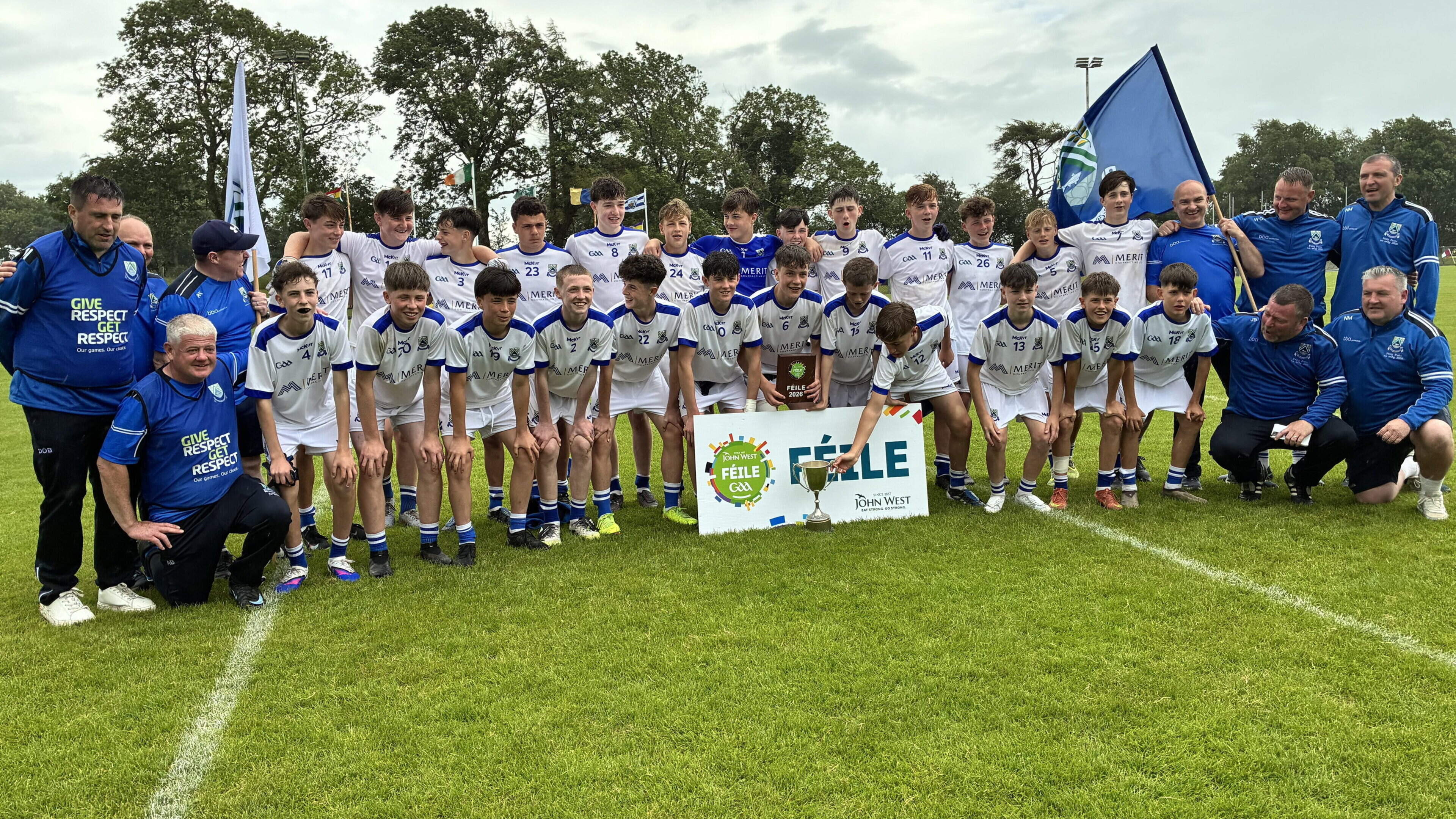 Éire Óg Greystones crowned All-Ireland Féile Division 4 champions