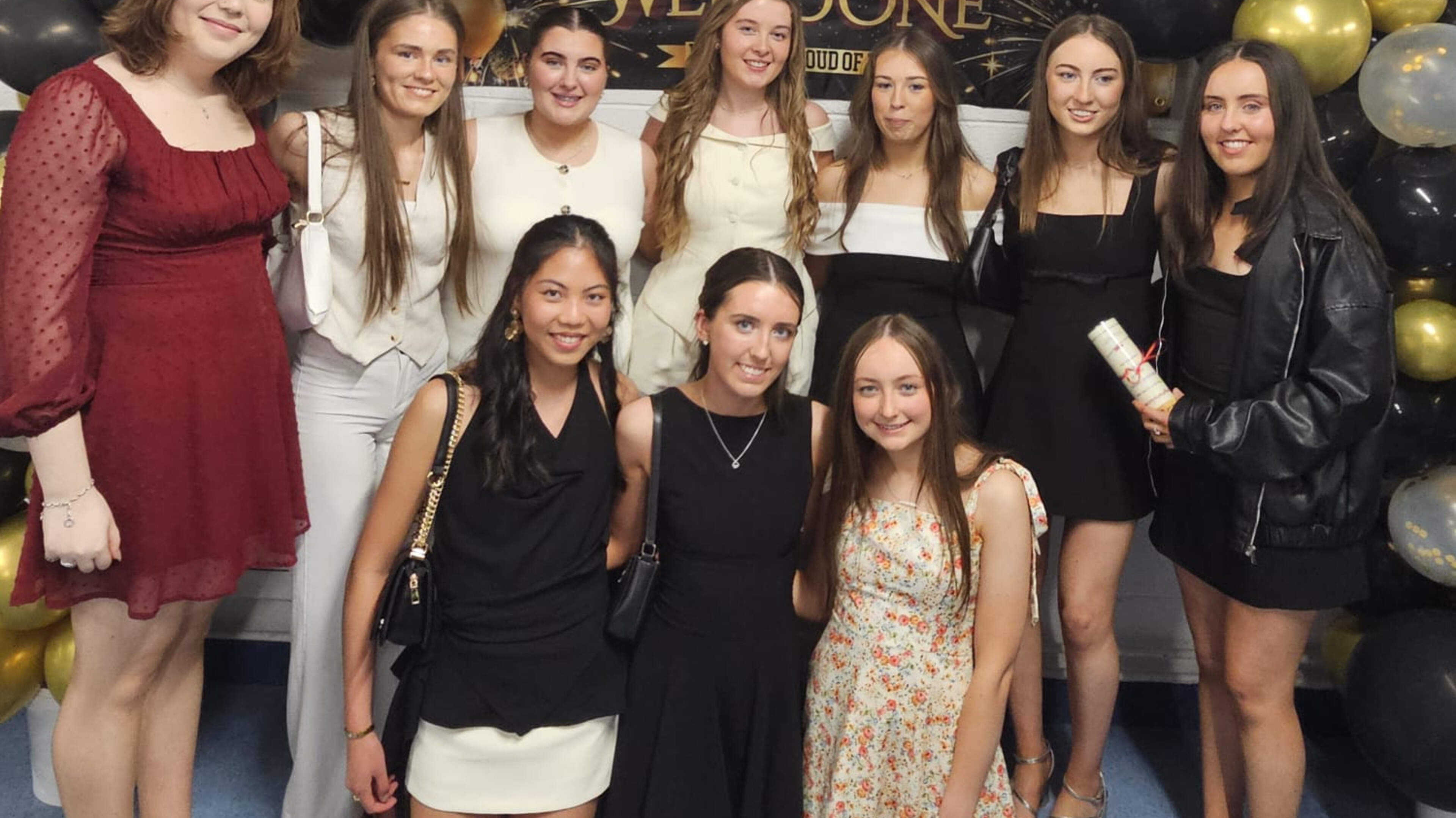 Nostalgia flows as Cork students witness slideshow of their days in secondary at Leaving Cert grads