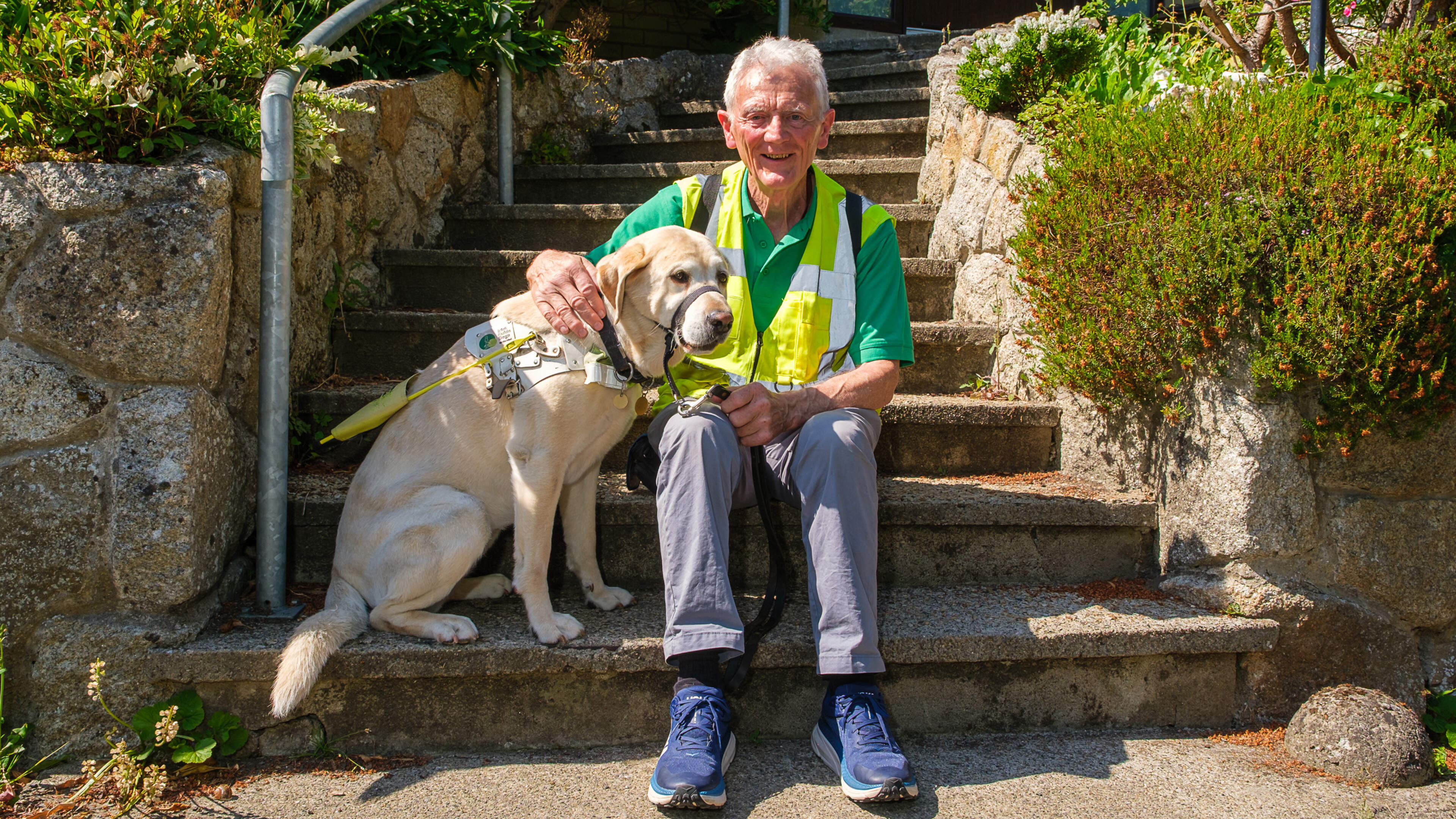 Blind Wicklow resident says broken crossings leave him facing dangers every day in his home town