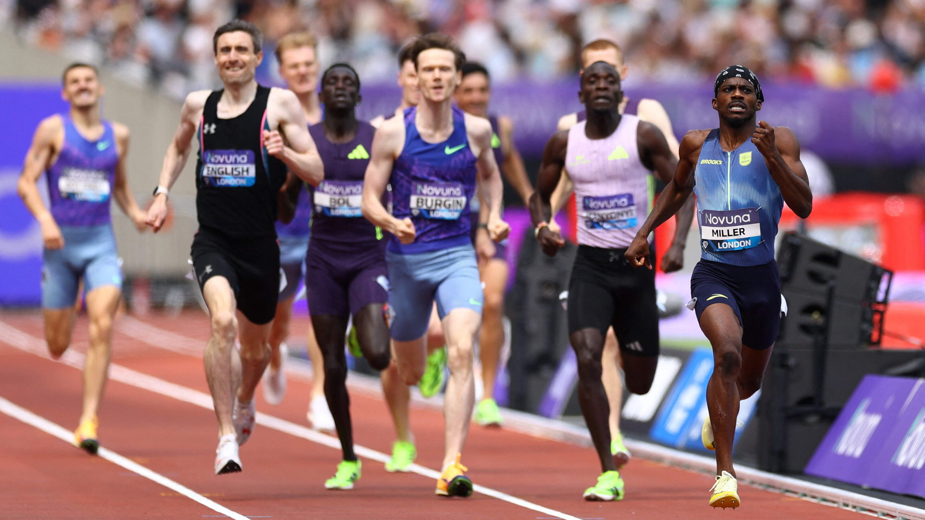 Mark English records a career-best time with an impressive Diamond League run in London