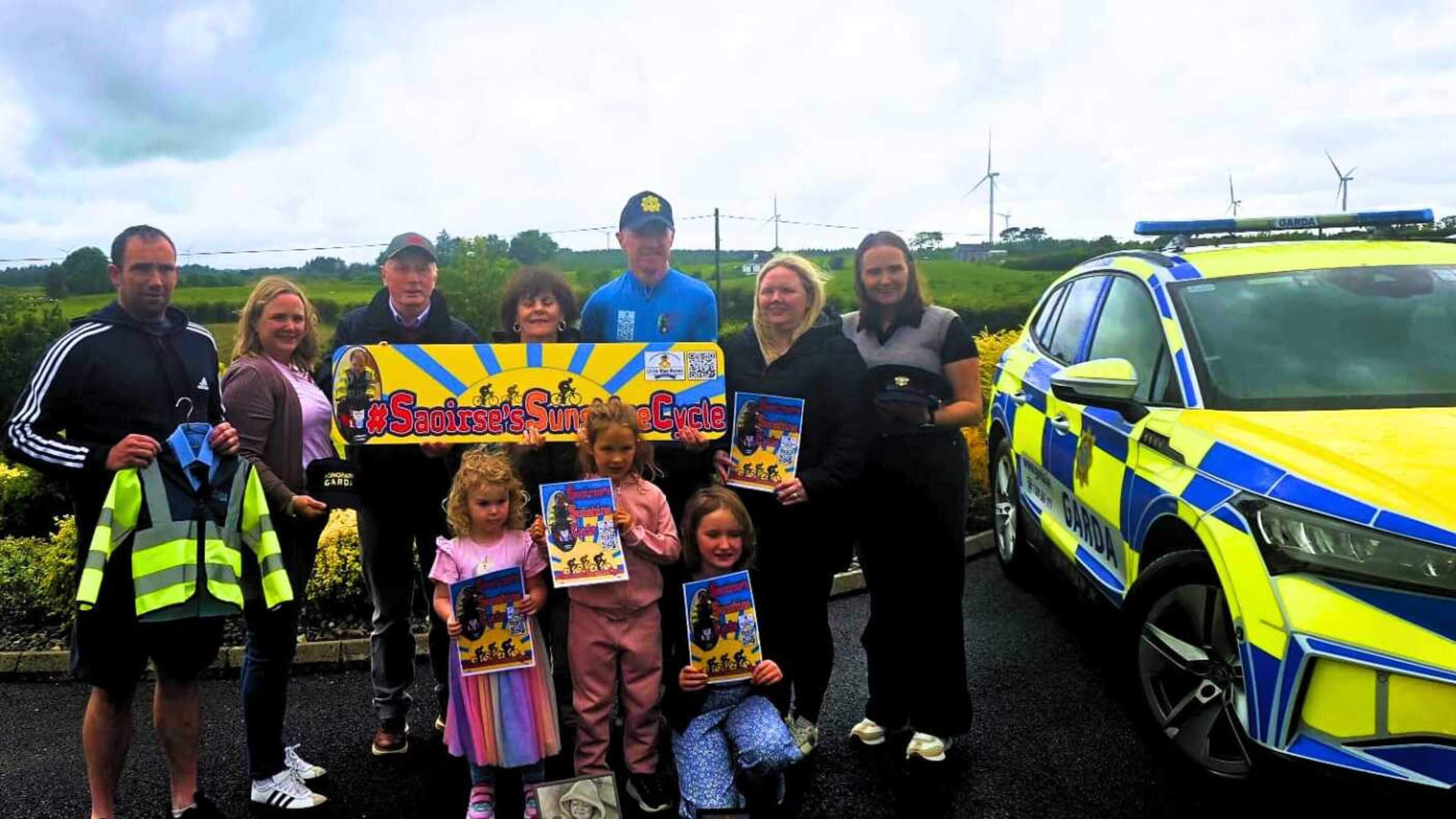 ​Garda to cycle 340km in memory of Mayo girl (3) who ‘brightened up any room she went into’