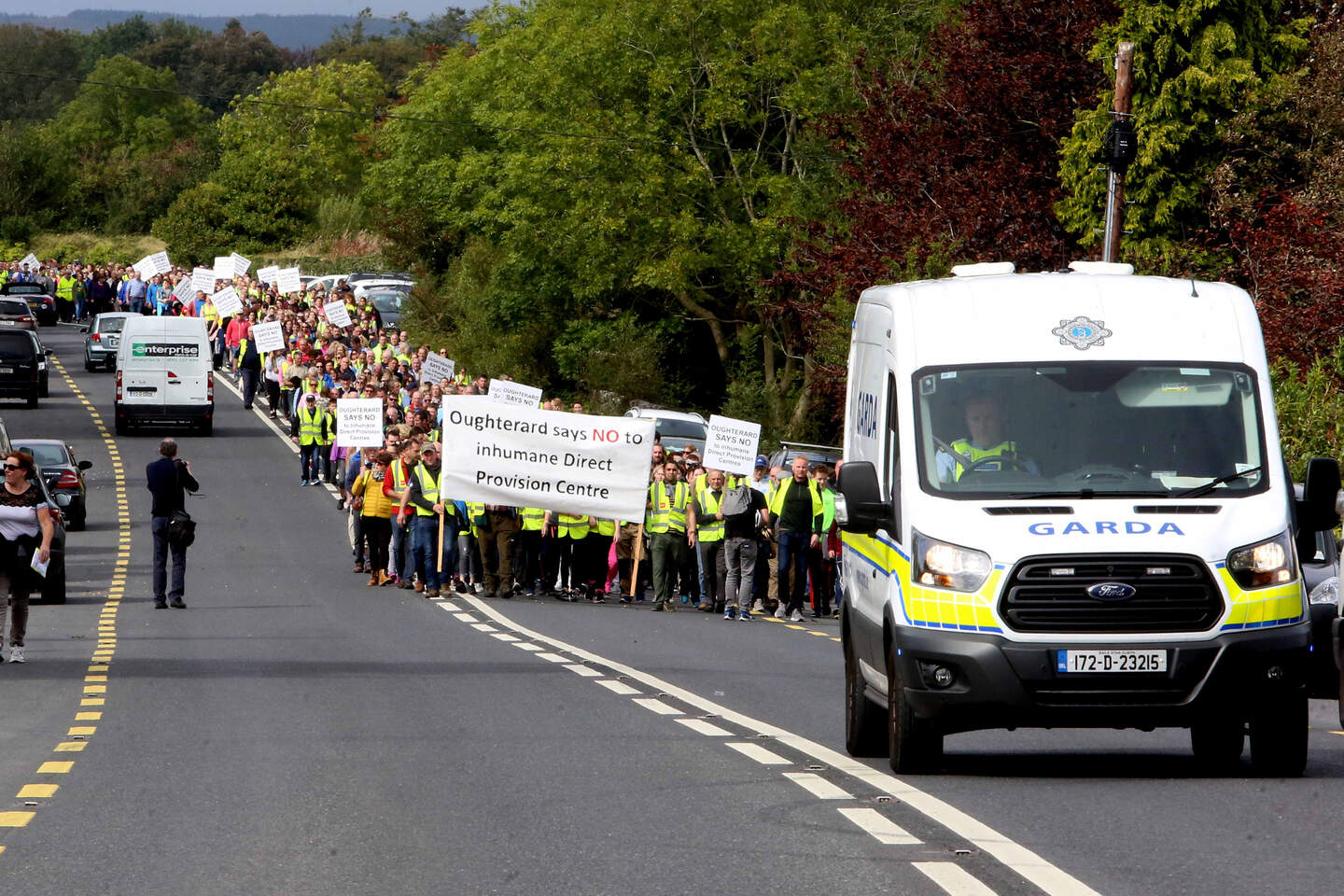 Thousands protest over plan to locate direct provision centre in ...