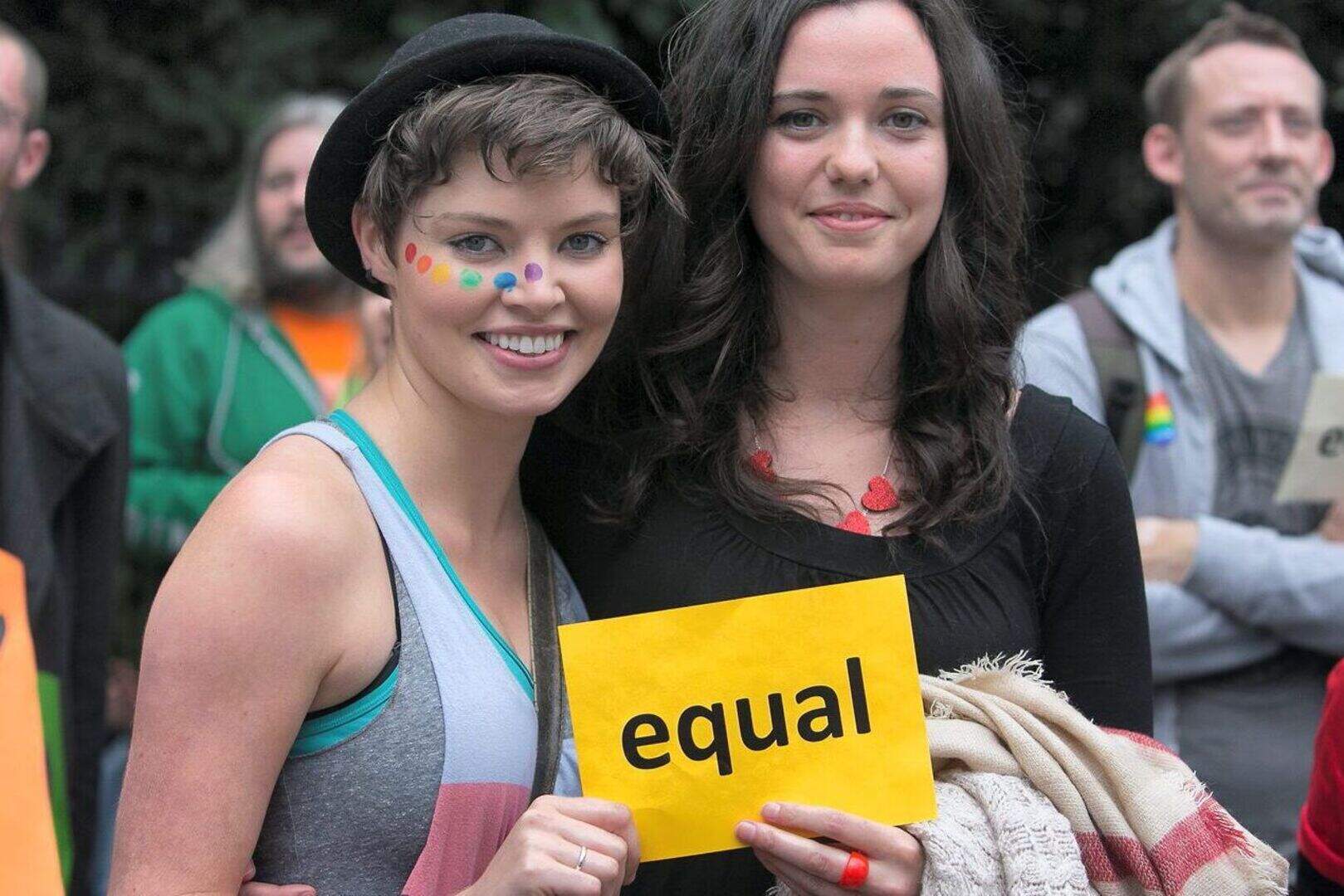 New Rose hailed as thousands march for marriage equality | Irish ...