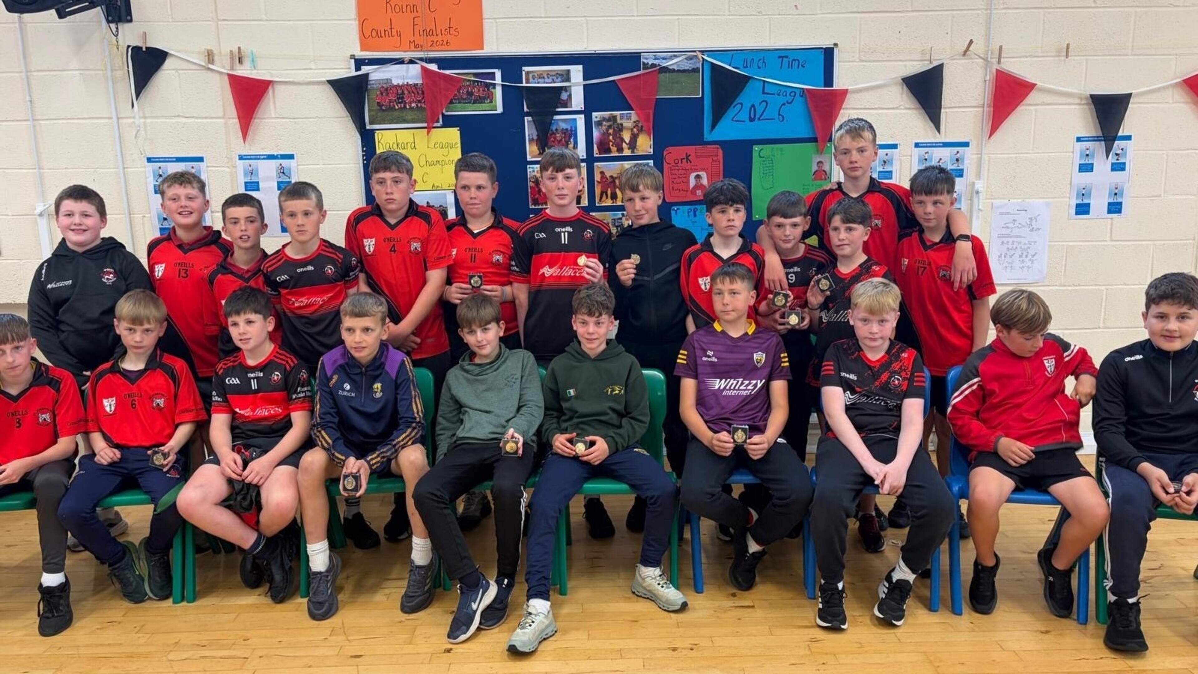 Incoming GAA President joins stars at Wexford primary school for Rackard League medal presentation