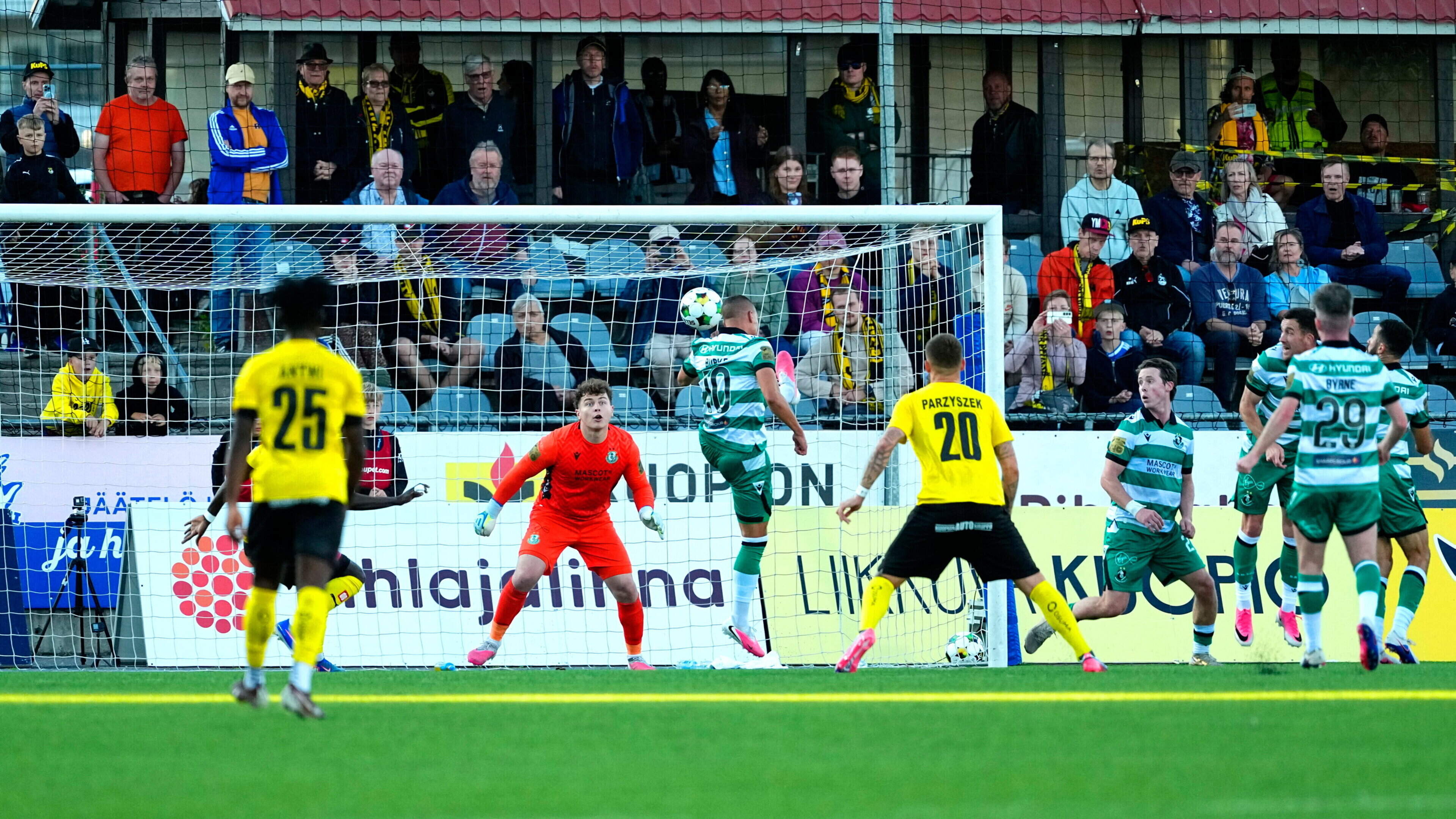Bizarre Graham Burke own goal opens final trapdoor as Shamrock Rovers crash out of Europe in Finland