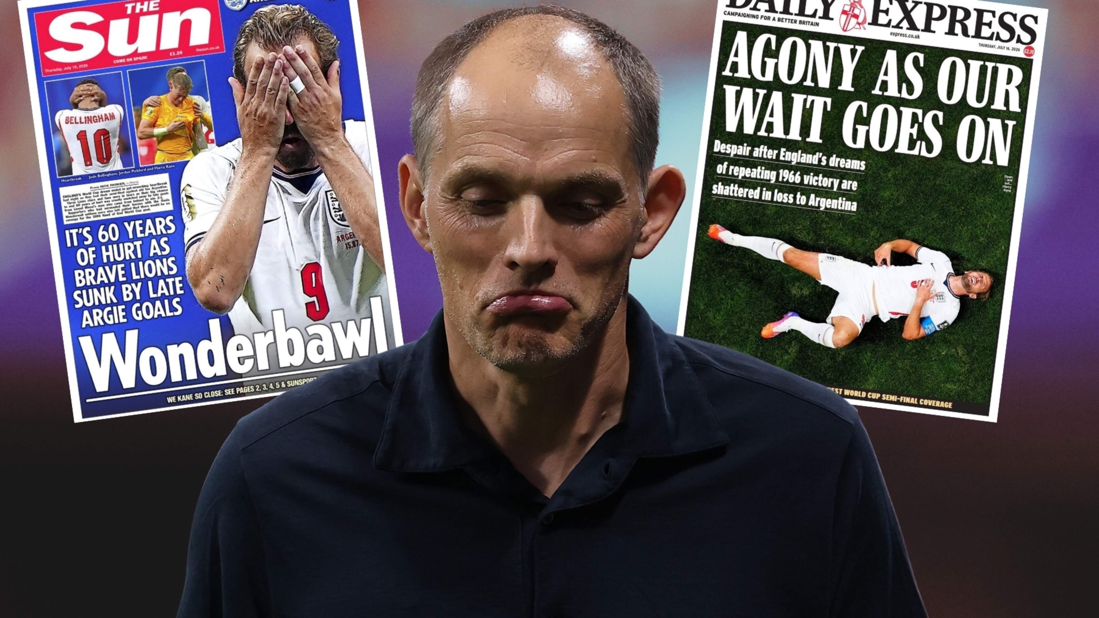 ‘31 dirty tricks’ and Messi ‘surrounded by scoundrels’: How the British media are coping with football not coming home