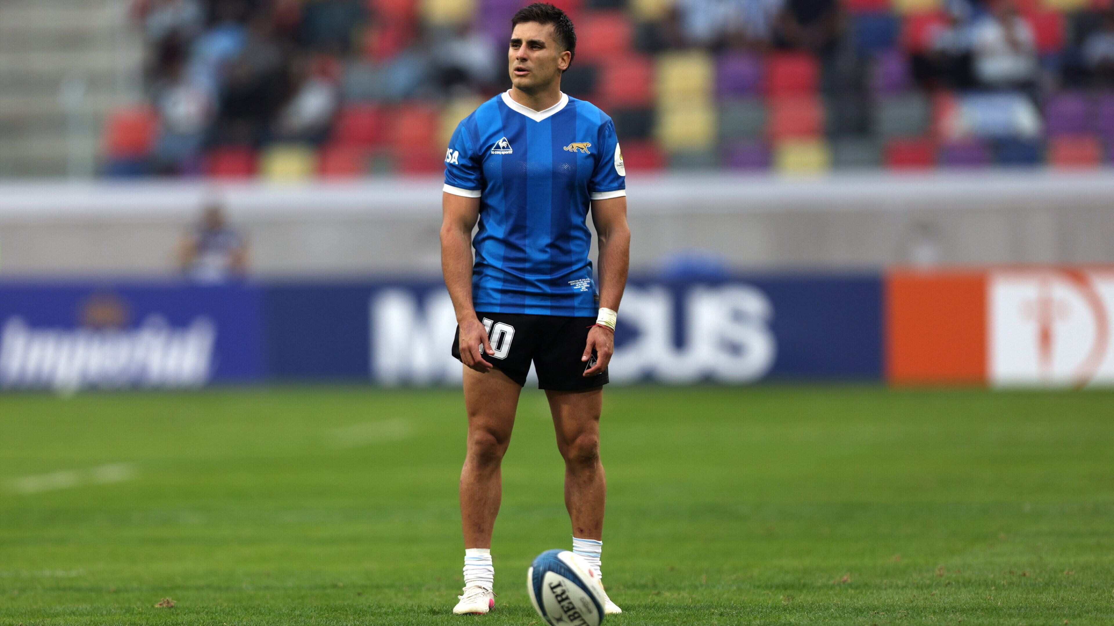 Argentina player hit with misconduct charge for making contact with referee after fiery England clash