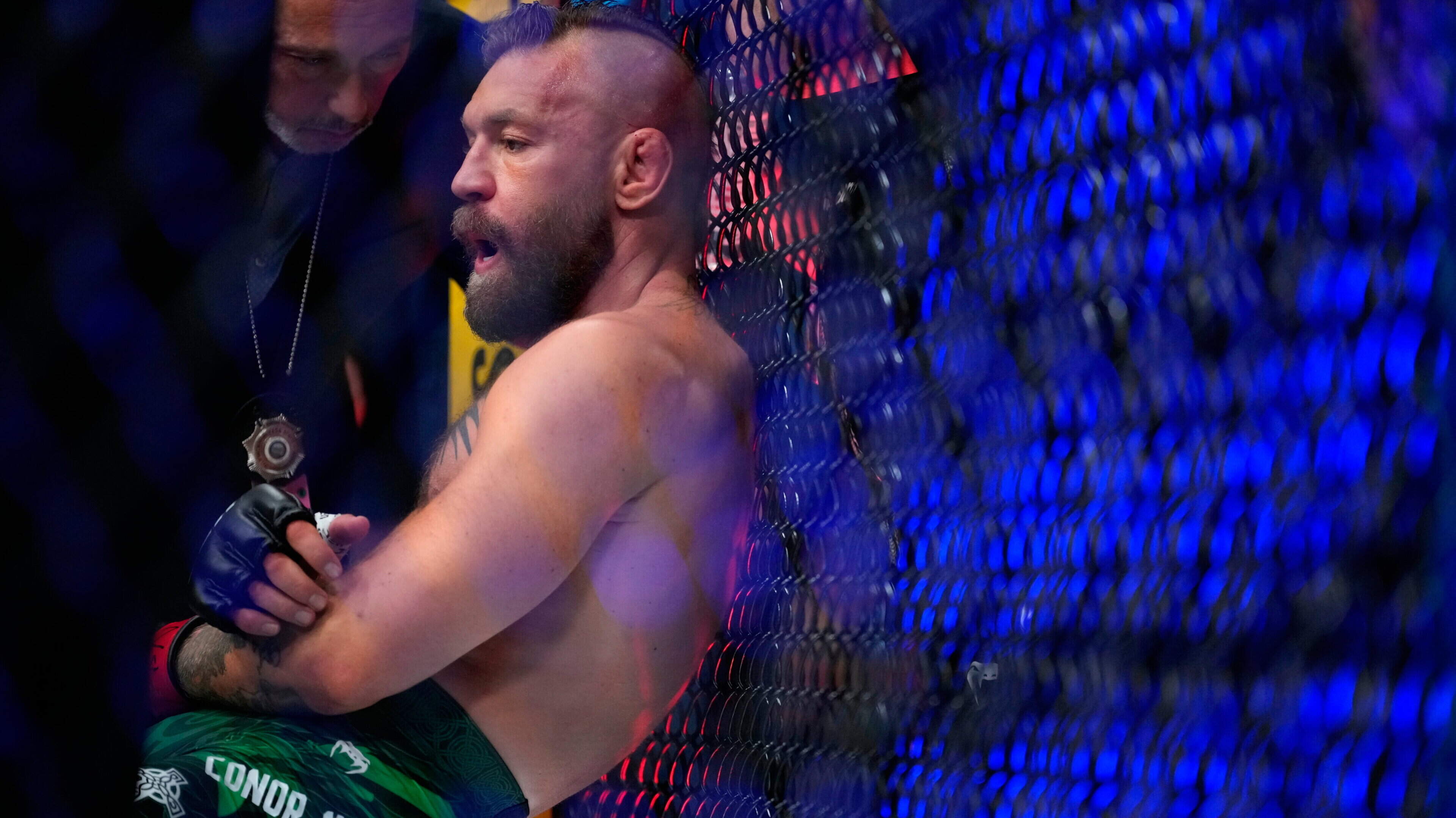 Conor McGregor to have surgery and says he will fight again following 69-second defeat 