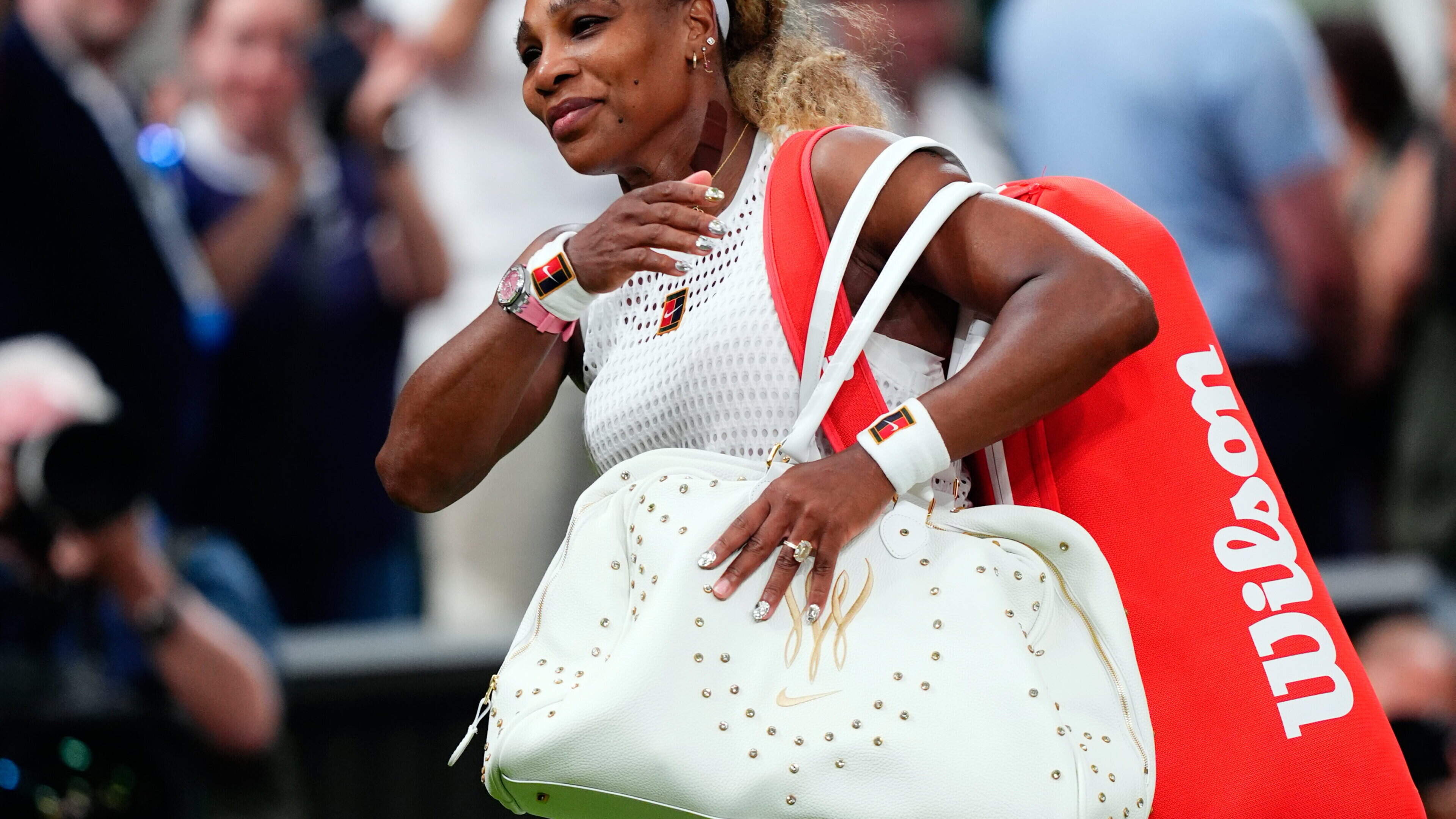 Serena Williams returns to Wimbledon but loses opening-round match to Maya Joint
